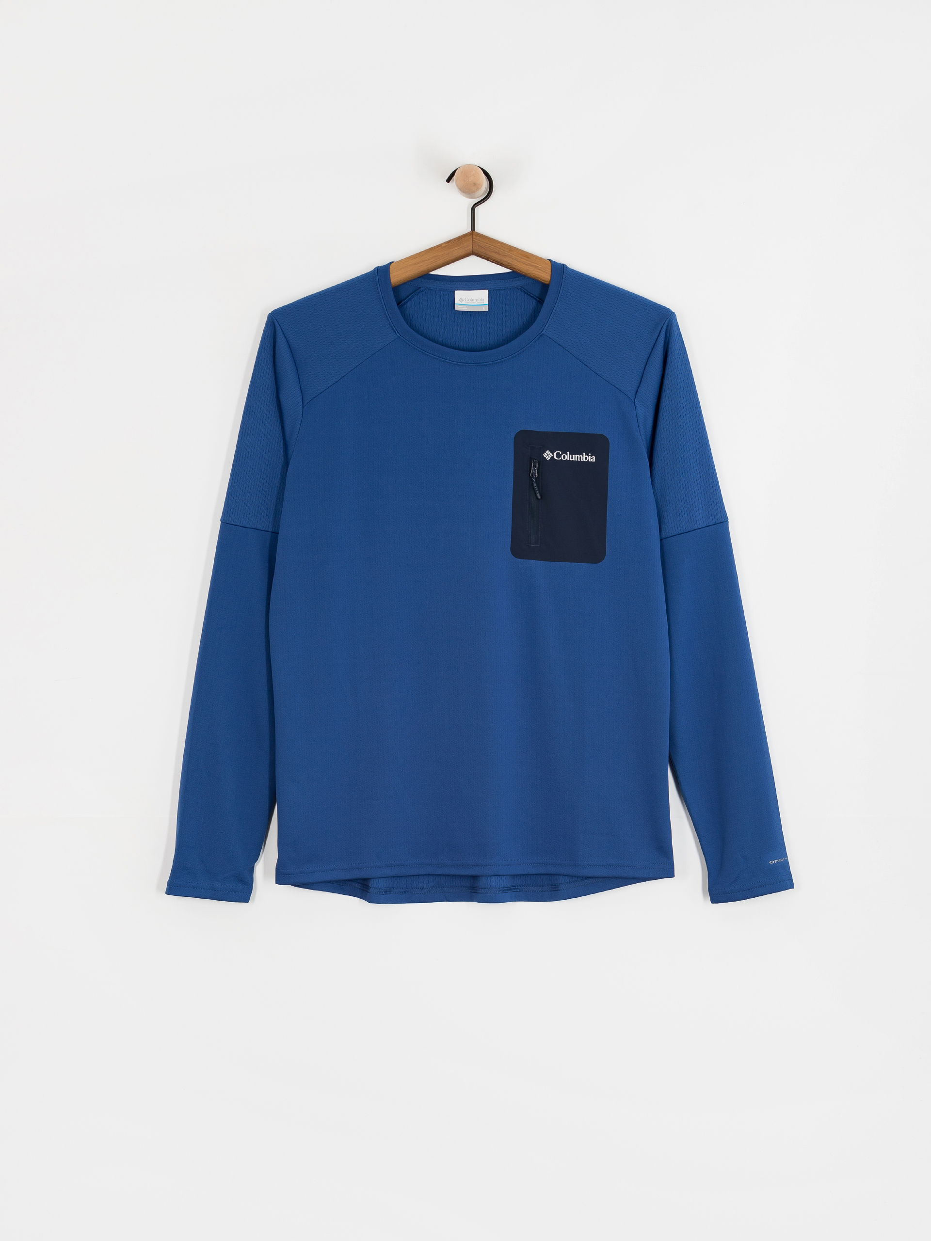Блуза Columbia Tech Knit Crew (mtn blue/coll)