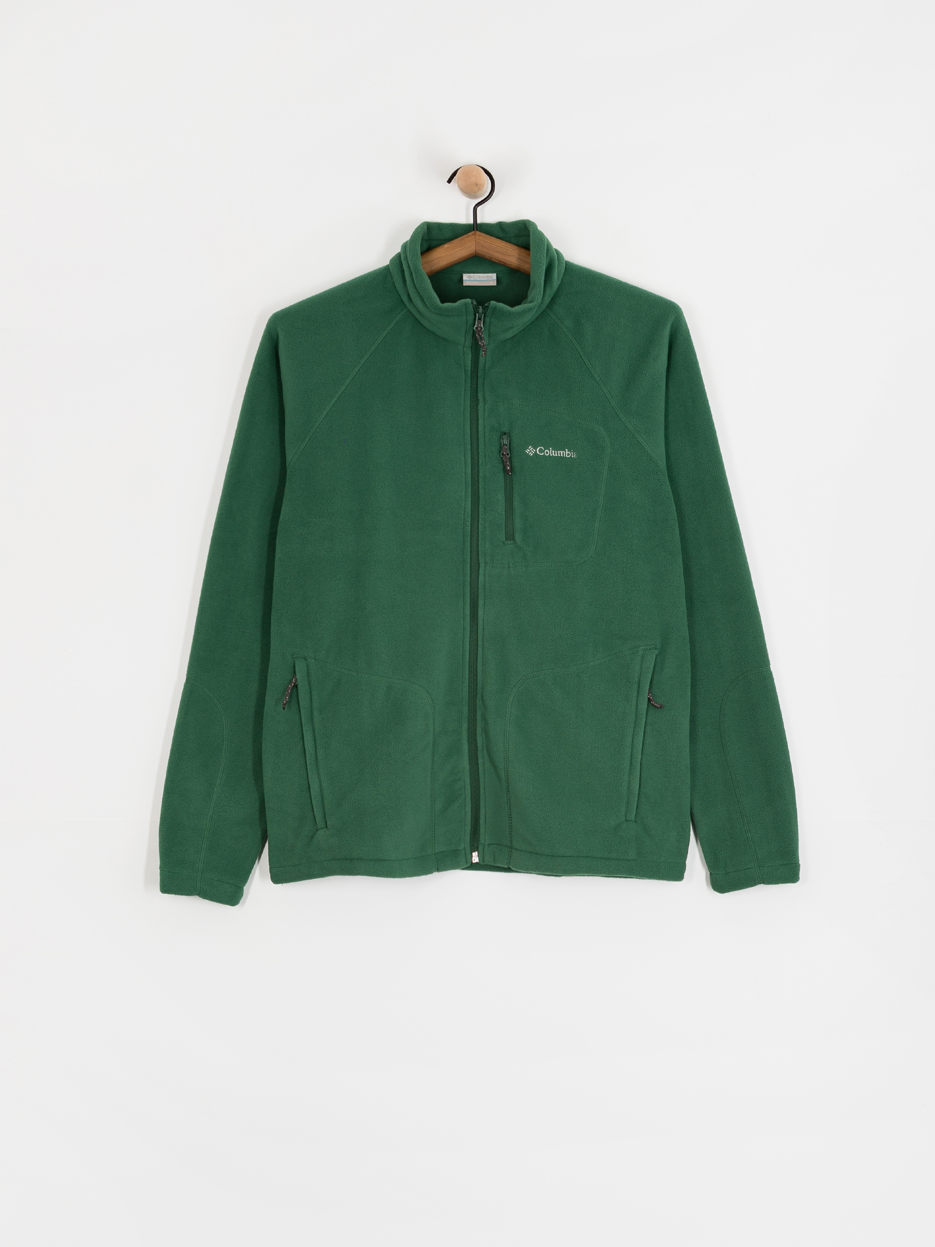 Мъжки Поларени суитшърт Columbia Fast Trek II Full Zip (rain forest)