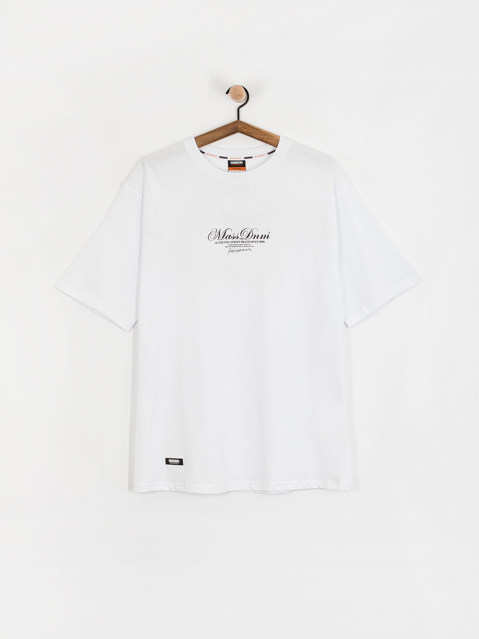 Тениска MassDnm Authentic (white)
