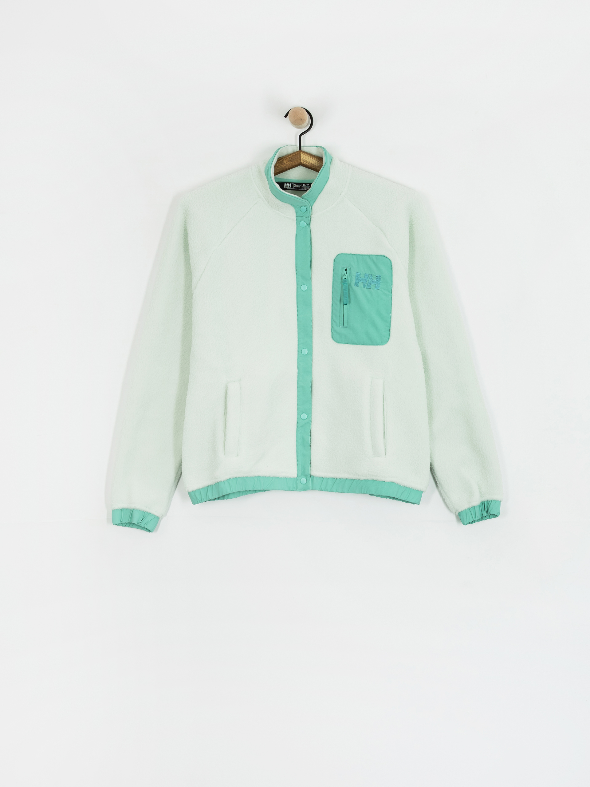 Поларени суитшърт Helly Hansen Imperial Pile Snap Wmn (seafoam)