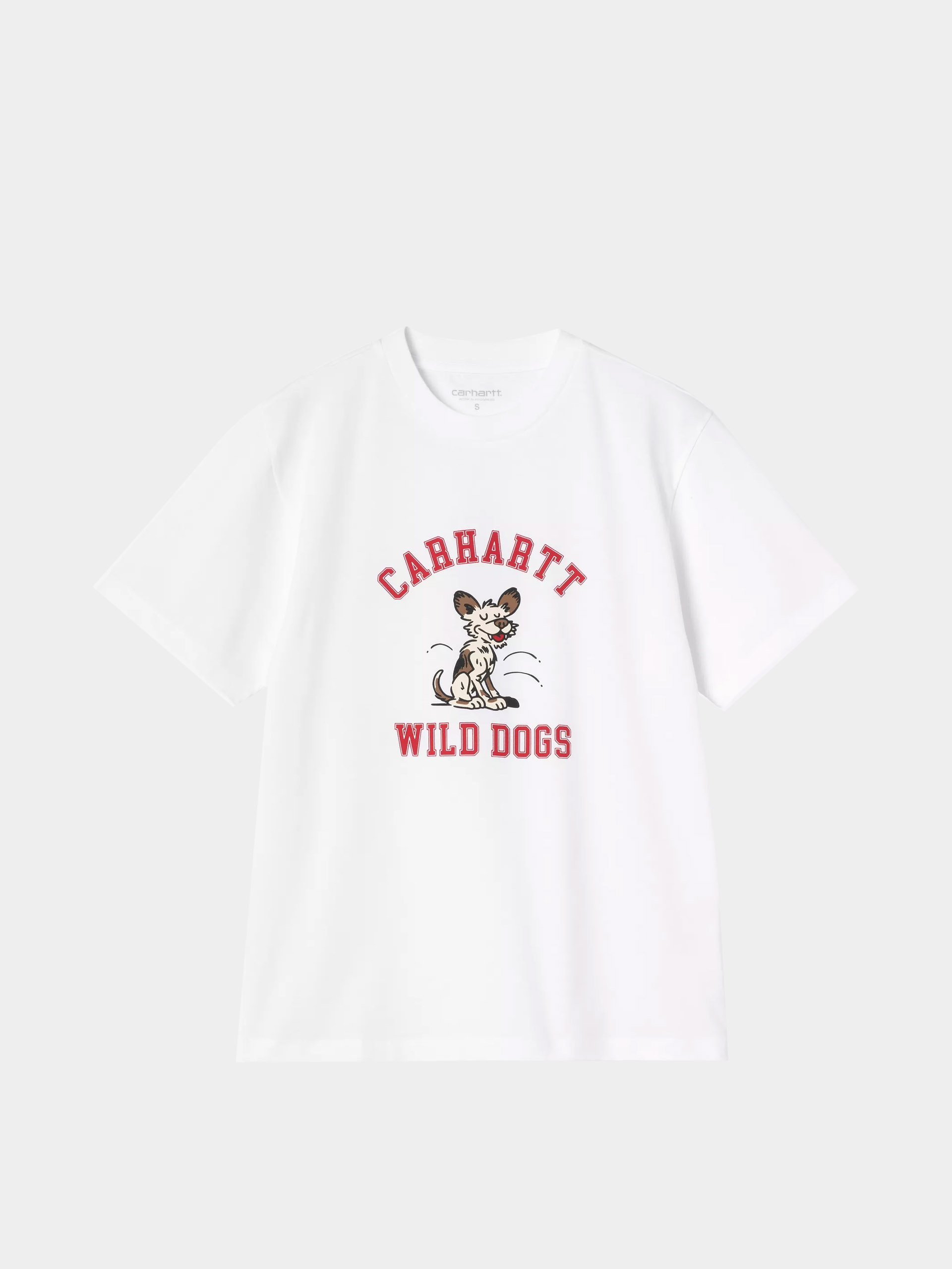 Тениска Carhartt WIP Wild Dog Wmn (white)