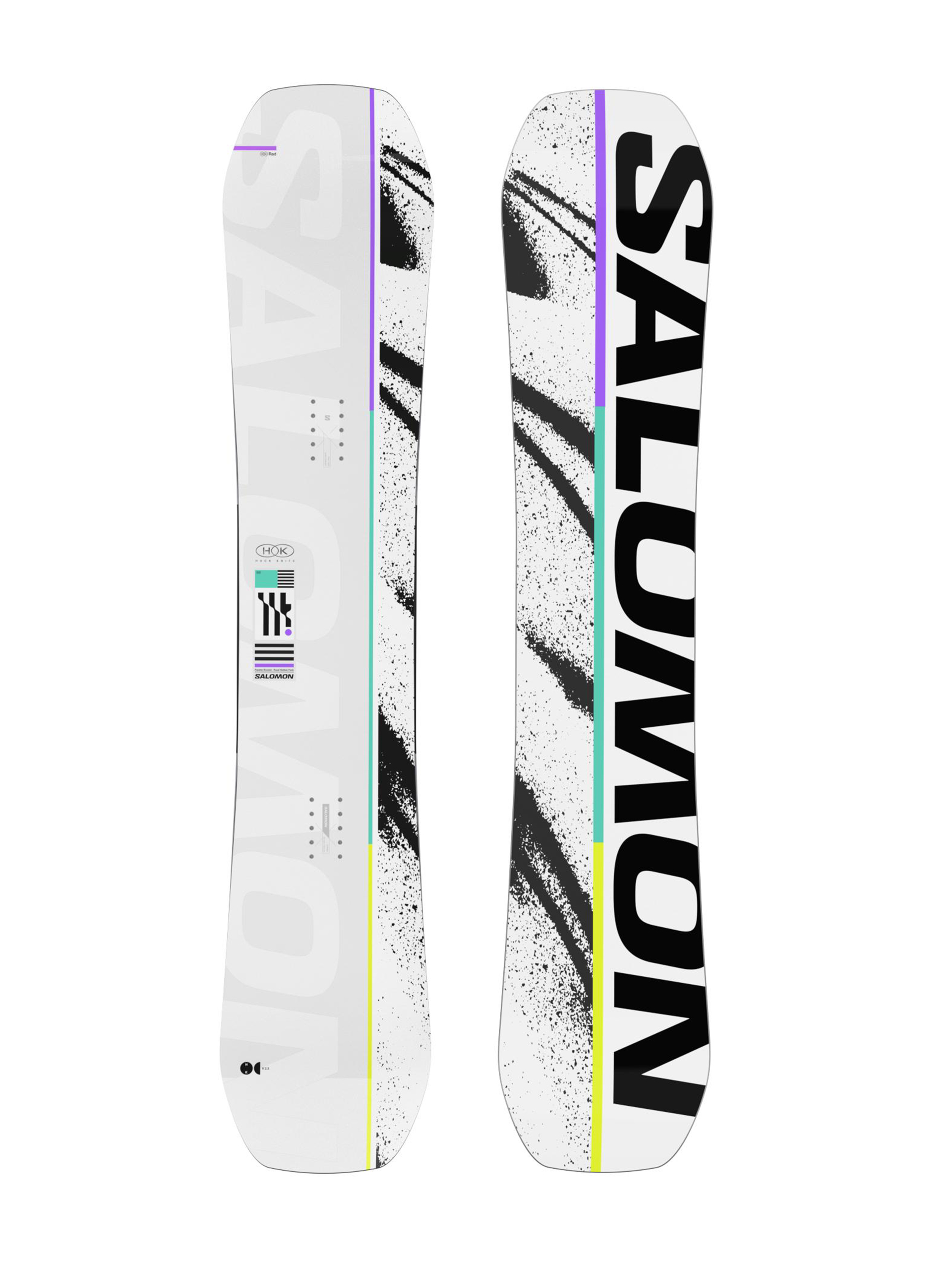 Сноуборд Salomon Huck Knife (white/black)
