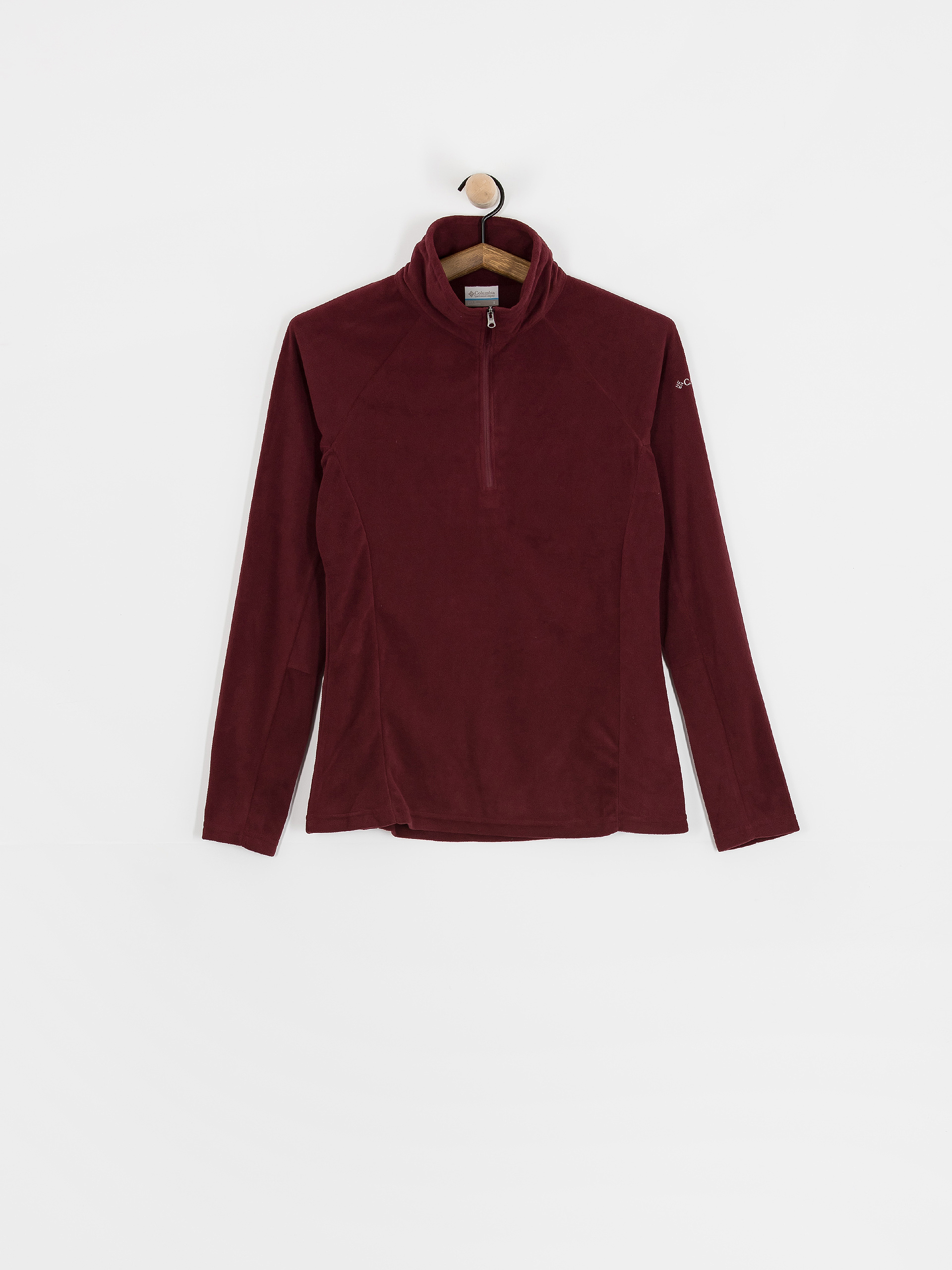 Дамски Поларени суитшърт Columbia Glacial IV 1/2 Zip (rich wine)