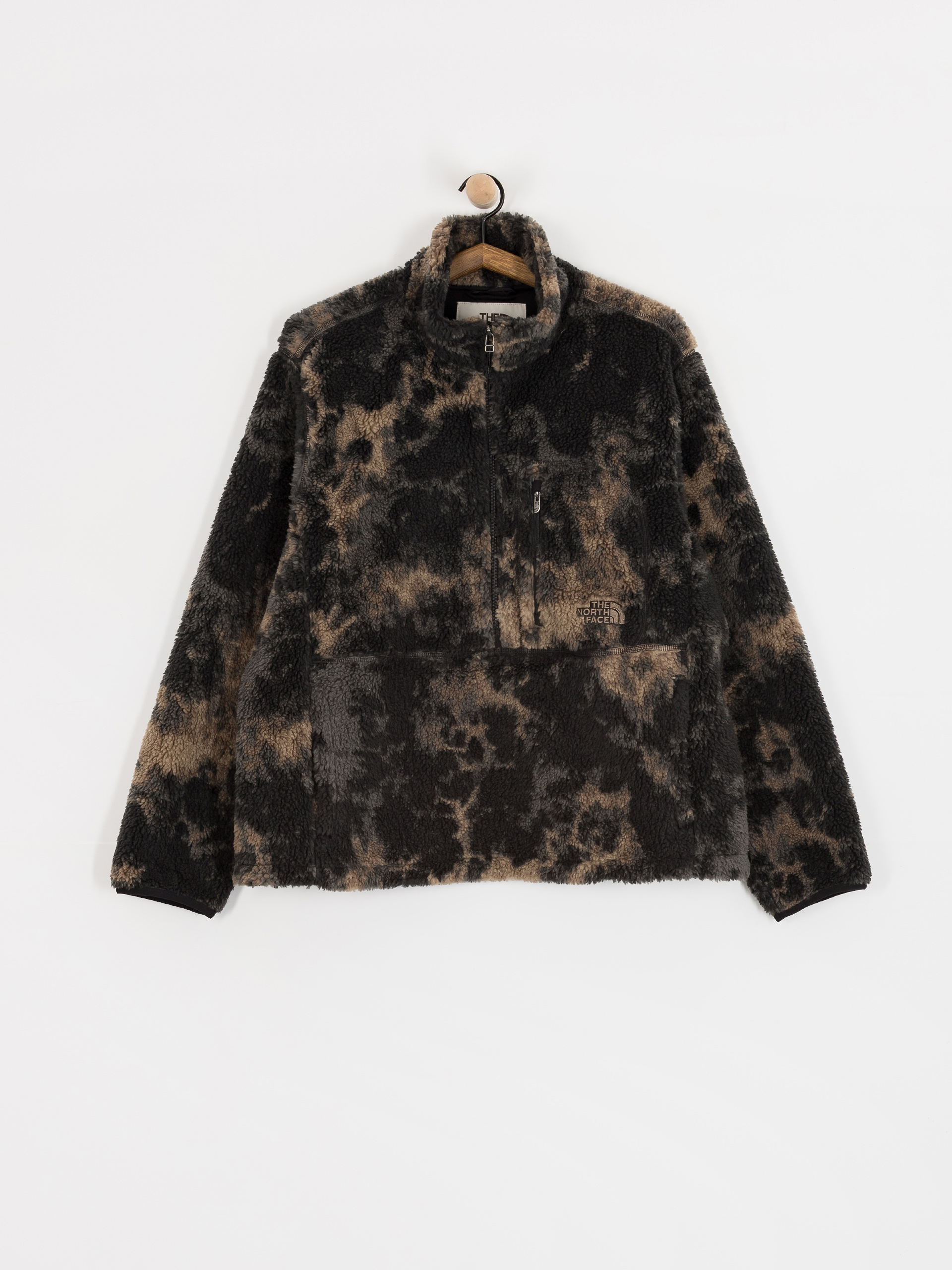 Яке The North Face Extreme Pile 2 Pullover Print (tnf black light refract)