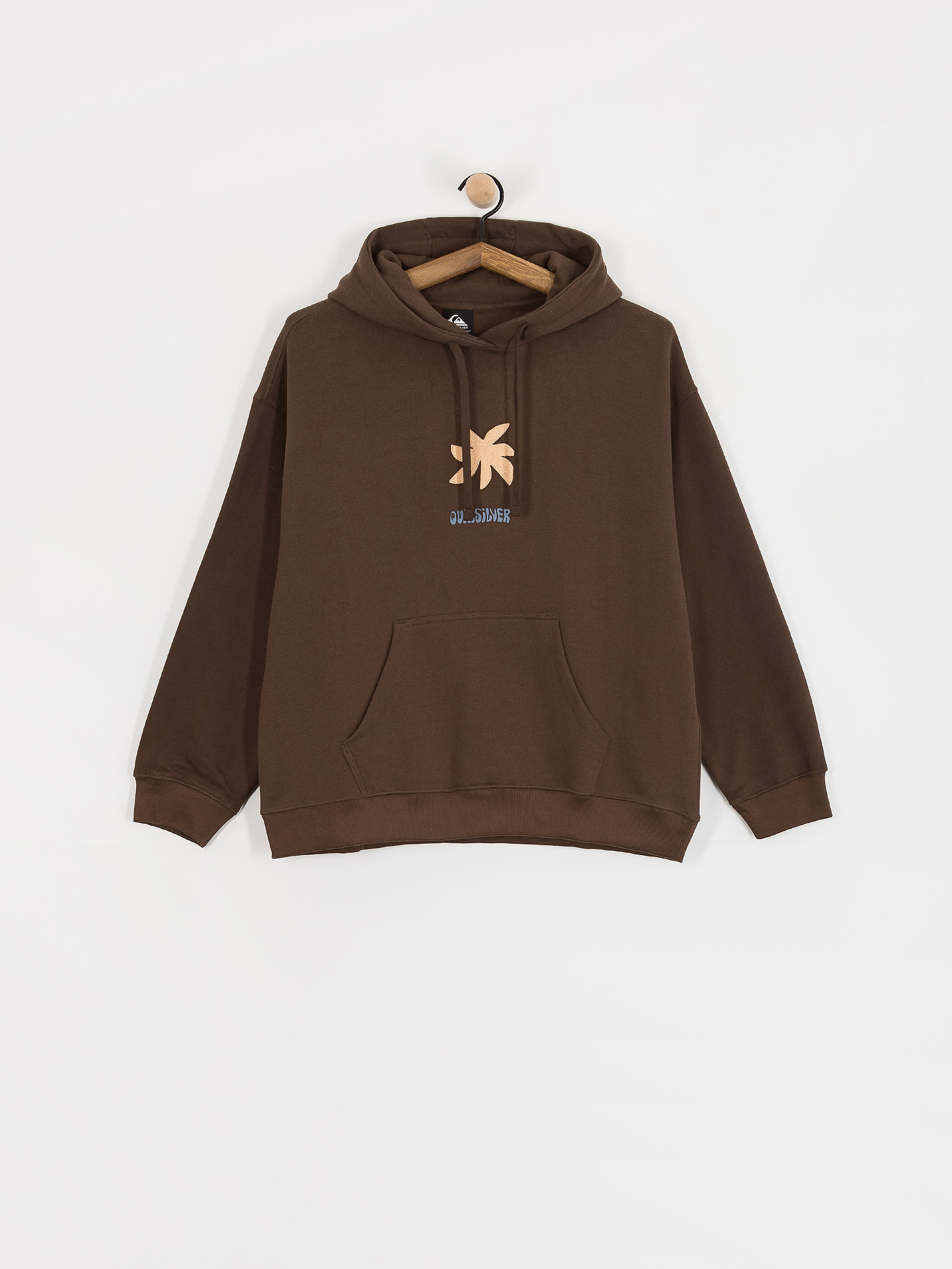 Суитшърт с качулка Quiksilver Standard HD Wmn (chocolate brown)
