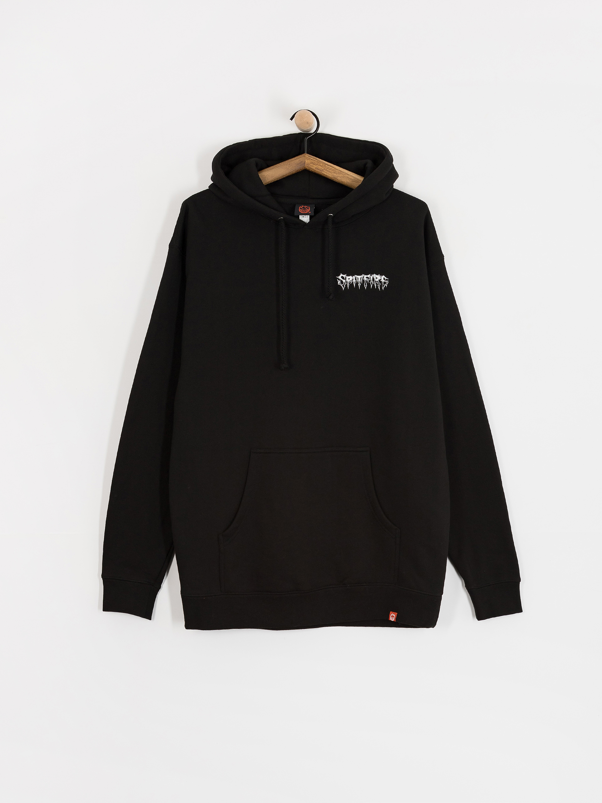 Суитшърт Spitfire Batwing Classic (black w/white prints)
