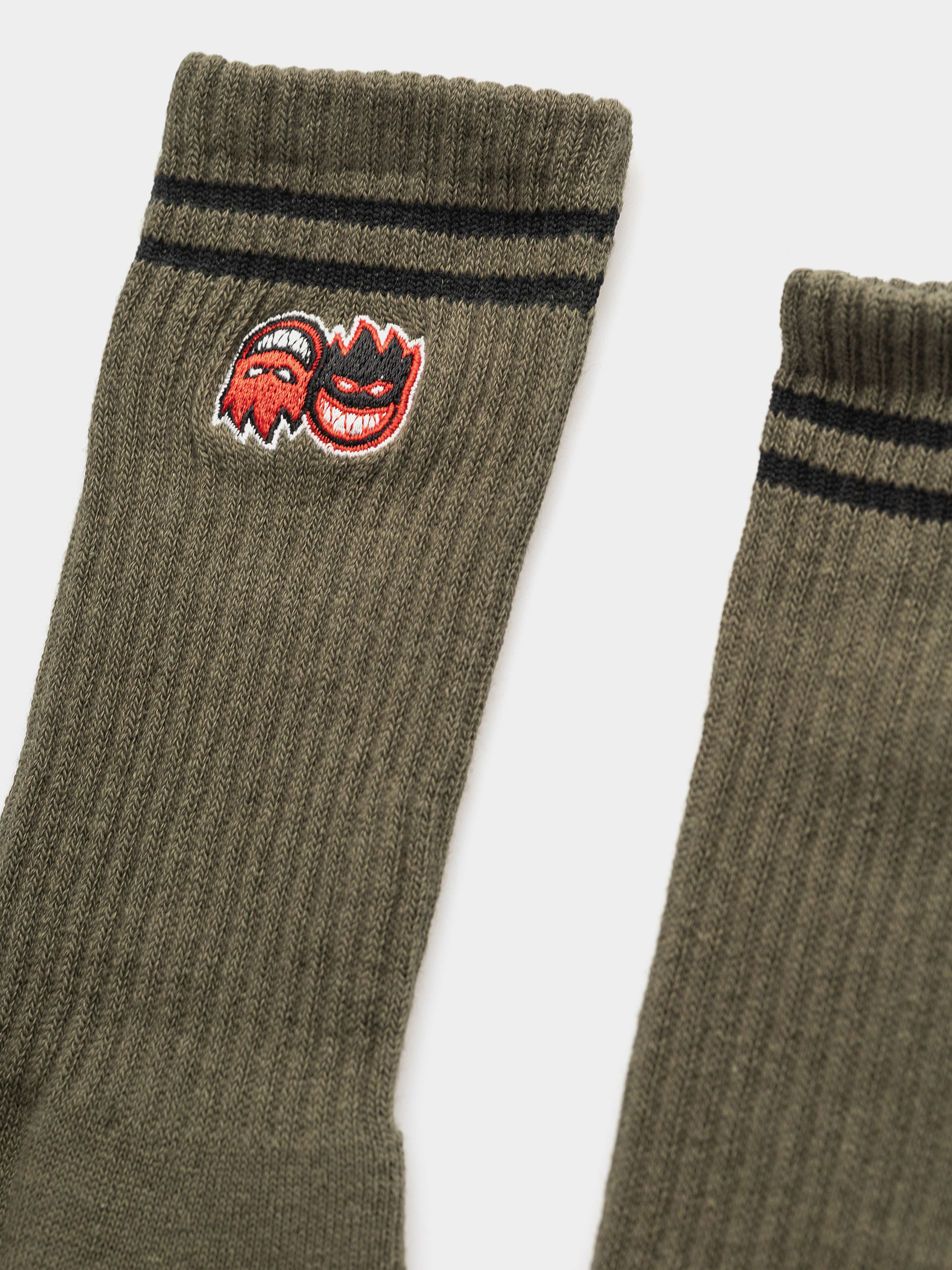 Чорапи Spitfire Eternal Fill Emb (olive/black/red)