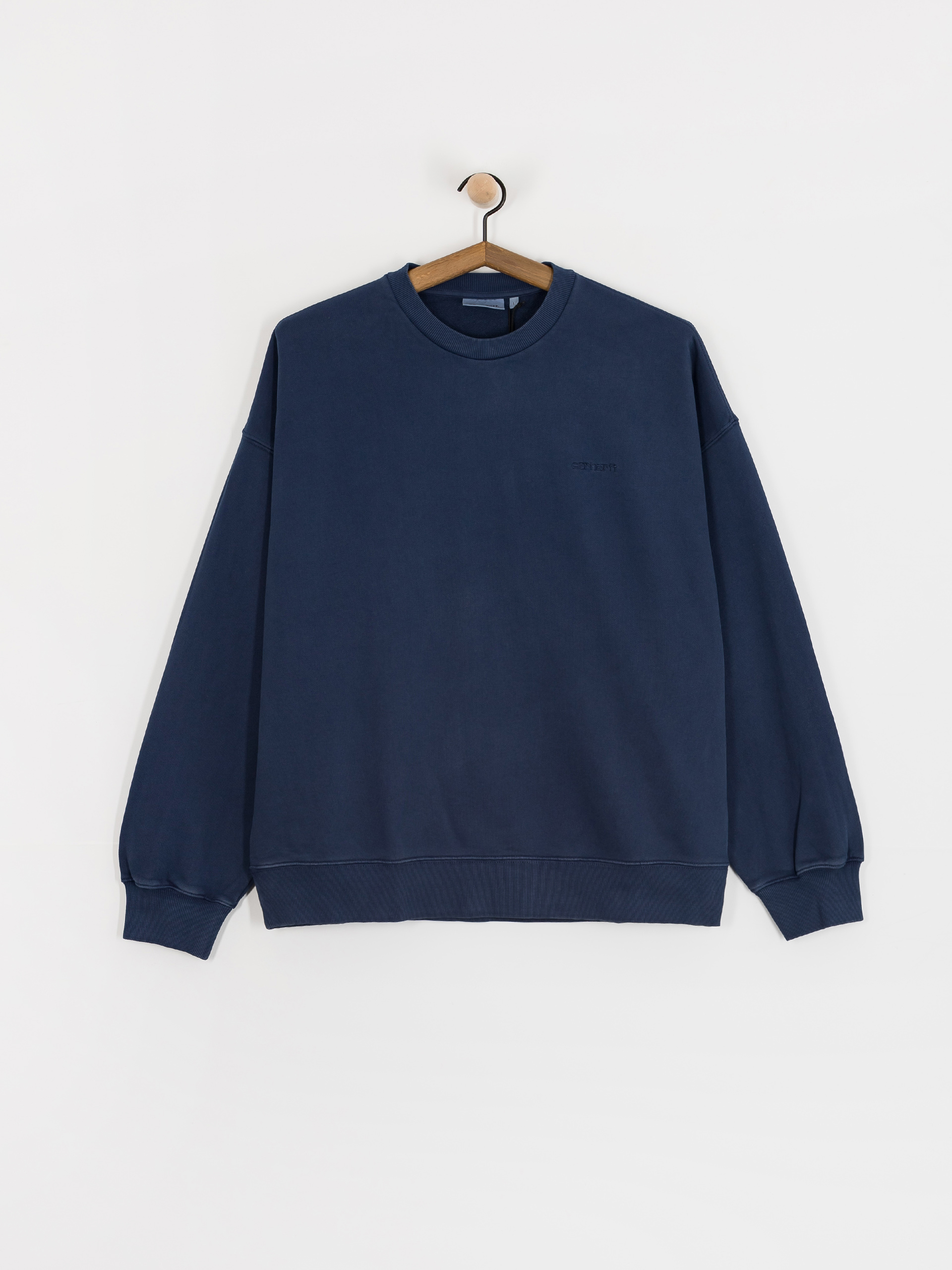 Суитшърт Carhartt WIP Benton (jupiter/garment dyed)