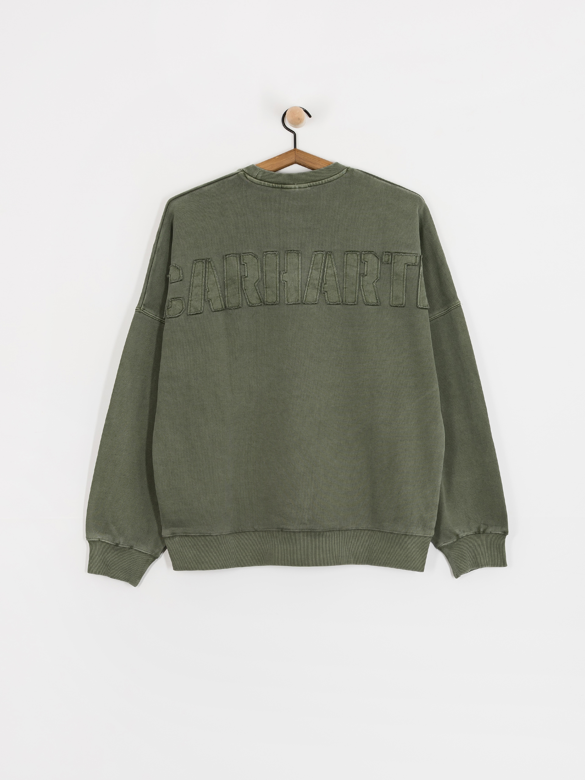Суитшърт Carhartt WIP RGGD (opuntia/garment dyed)