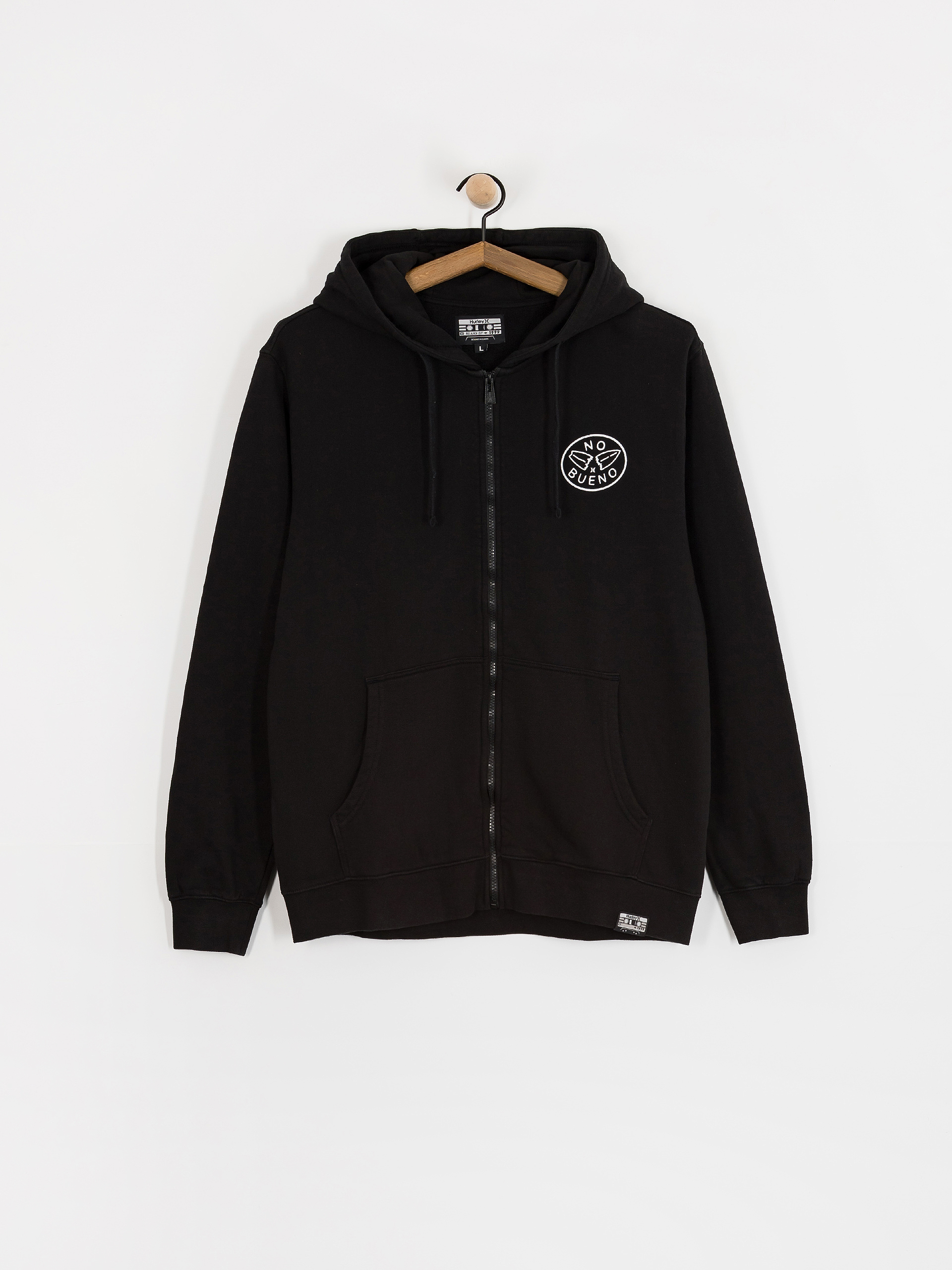 Суитшърт с качулка Hurley Sider ZHD (black)