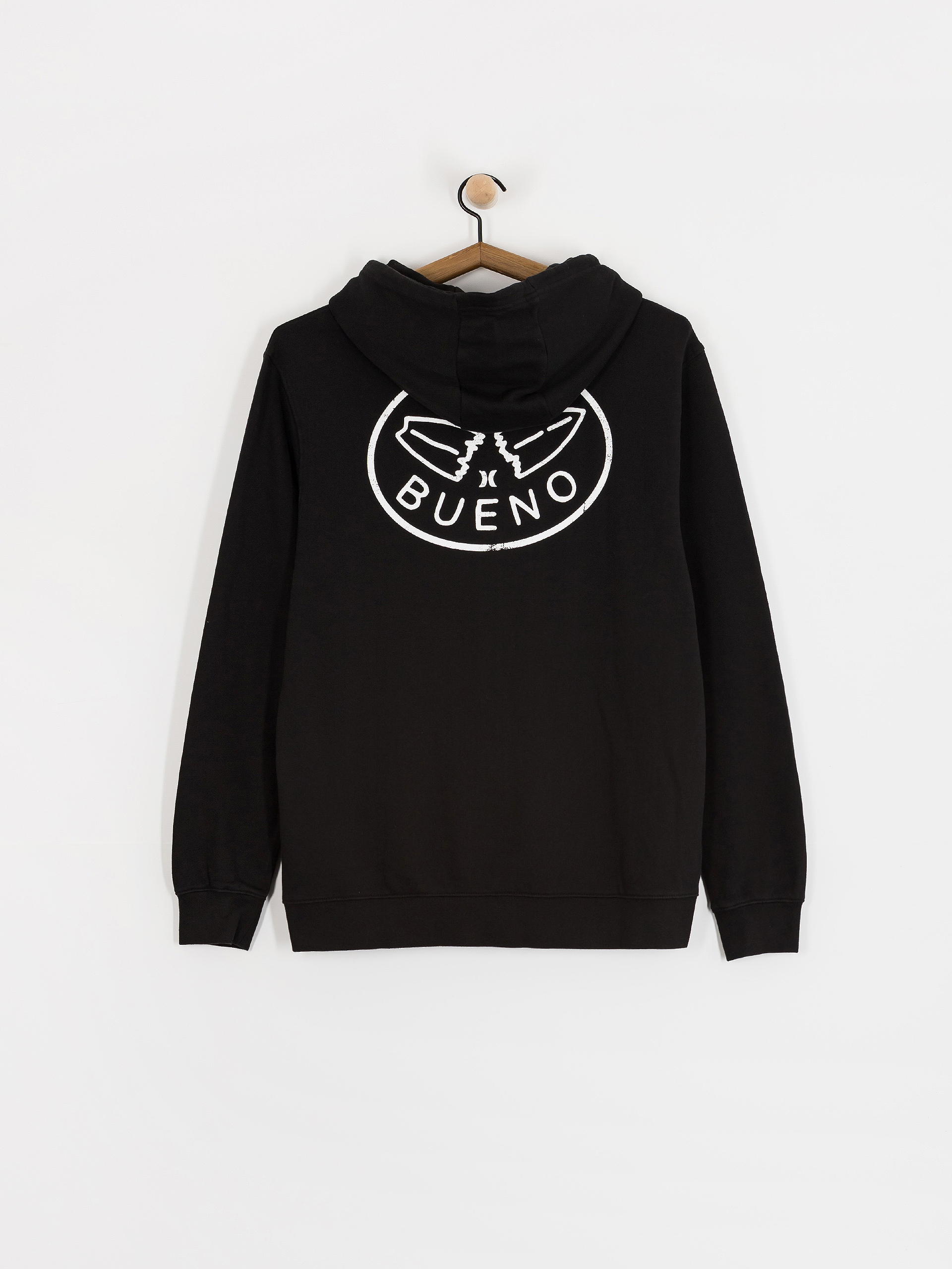 Суитшърт с качулка Hurley Sider ZHD (black)