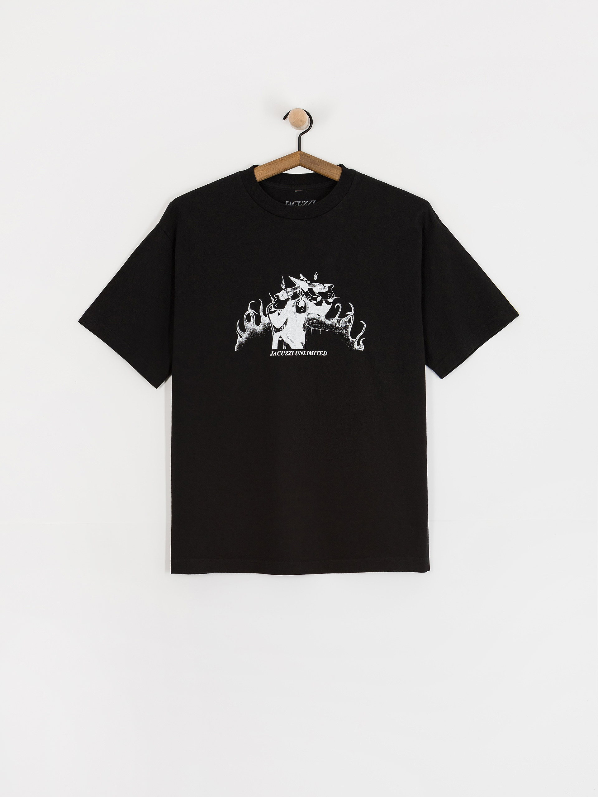 Тениска Jacuzzi Headache Garment Dye Premium (black)