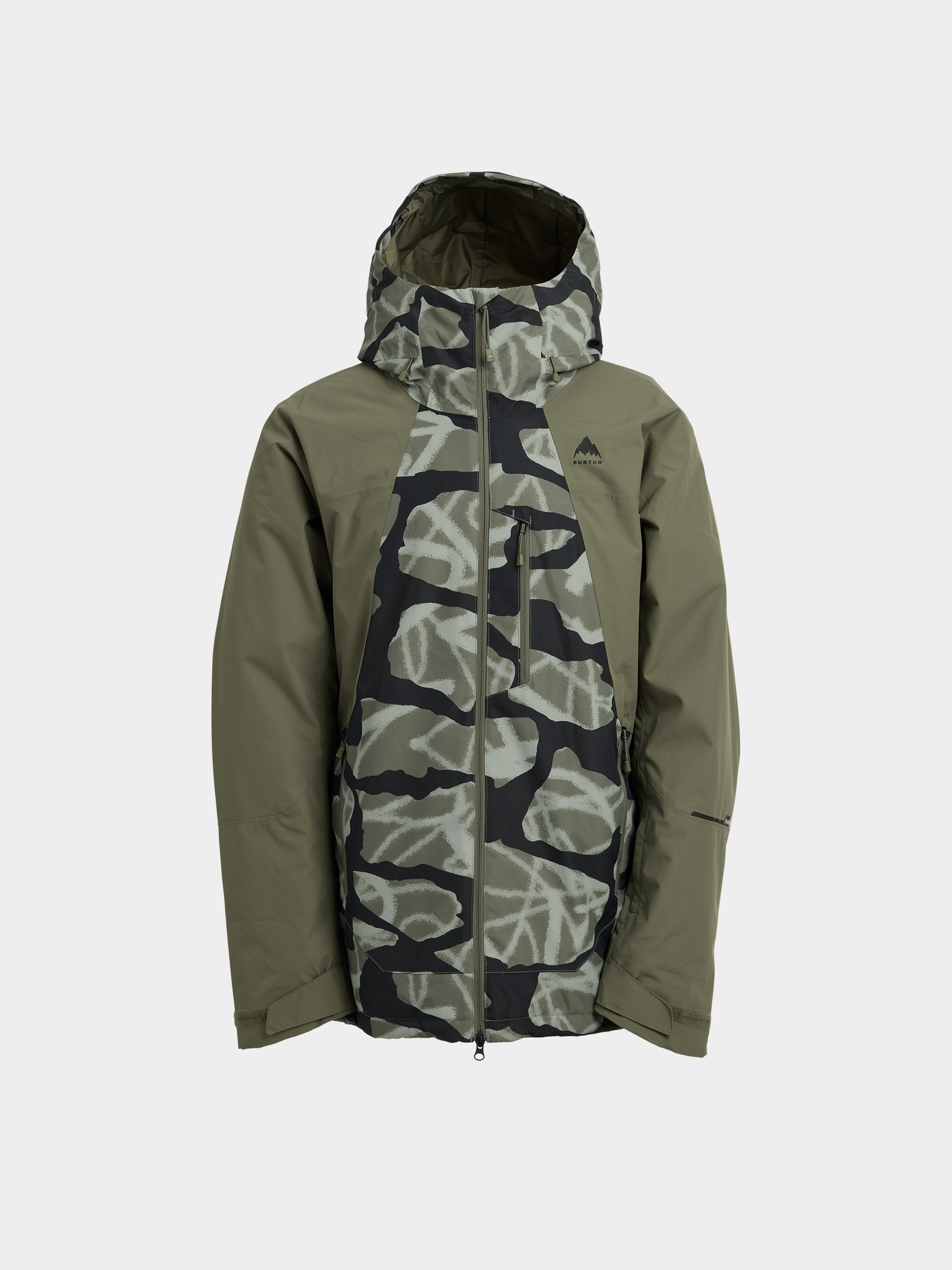 Мъжки Сноуборд яке Burton Reserve 2L Insulated (graffiti camo/forest moss)