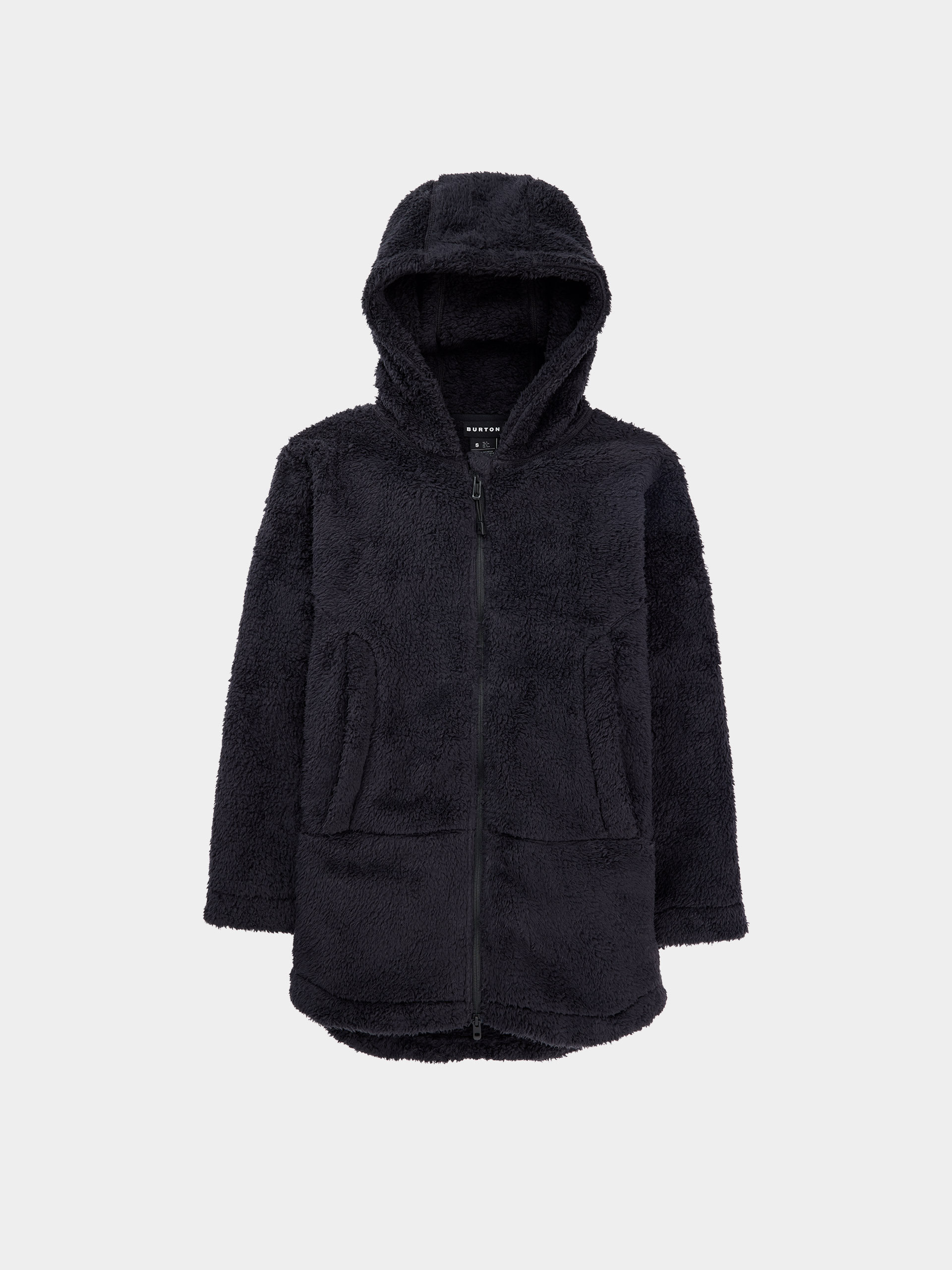 Поларени суитшърт Burton Minxy Hi Loft Full Zip Wmn (true black)