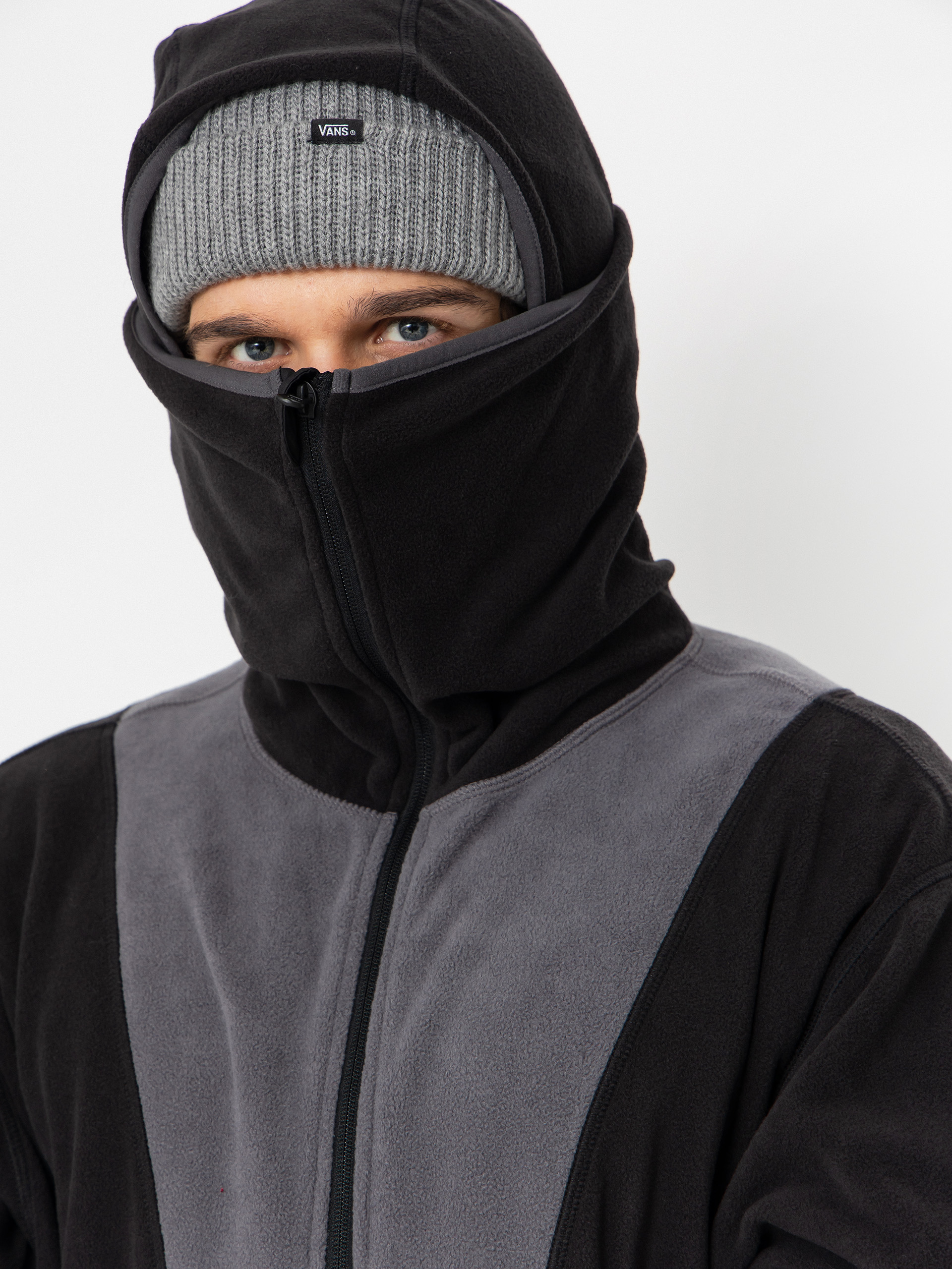 Мъжки Поларени суитшърт Vans Mte Warrens Balaclava (black)