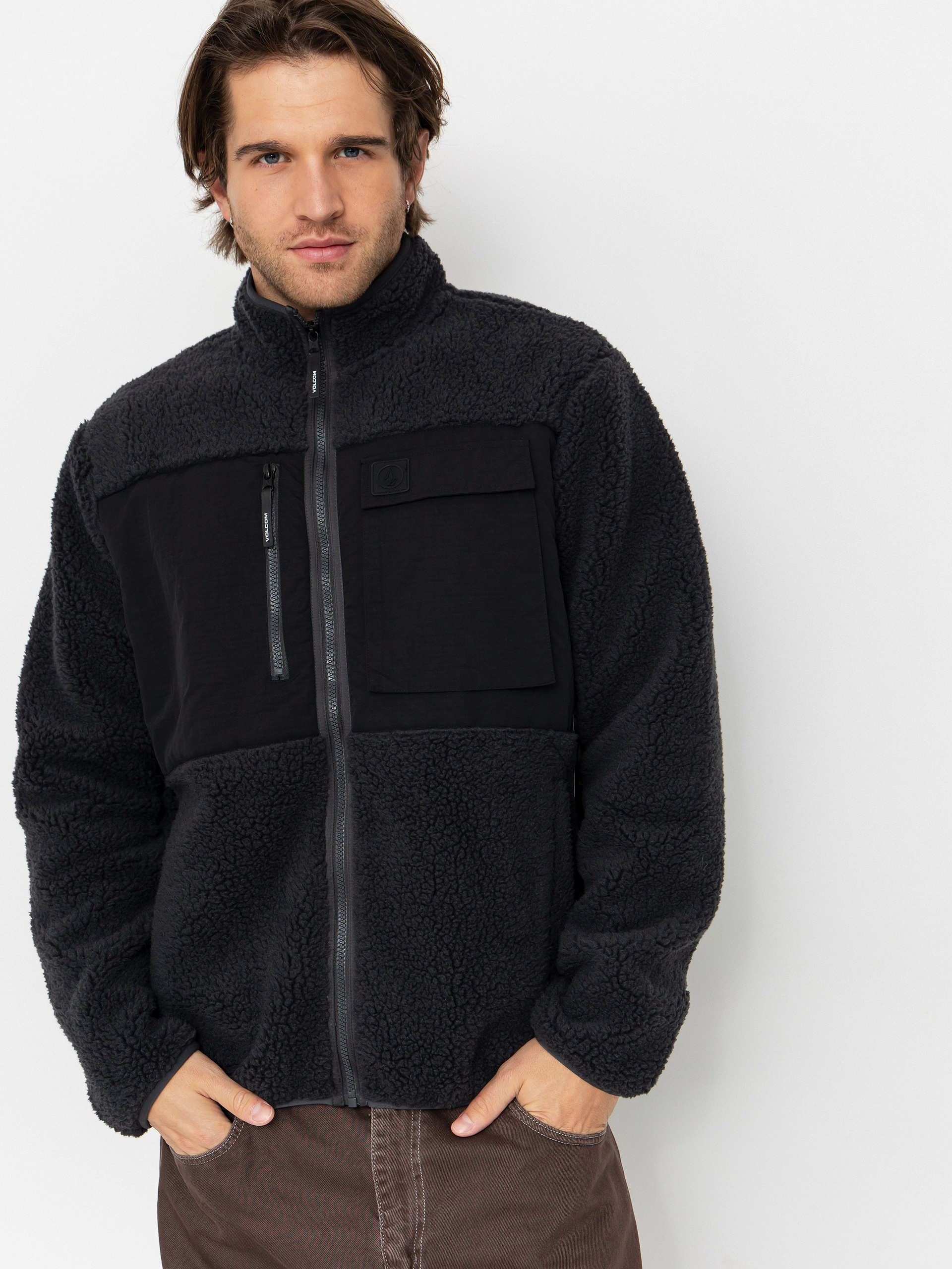 Суитшърт с качулка Volcom Storm Stone ZHD