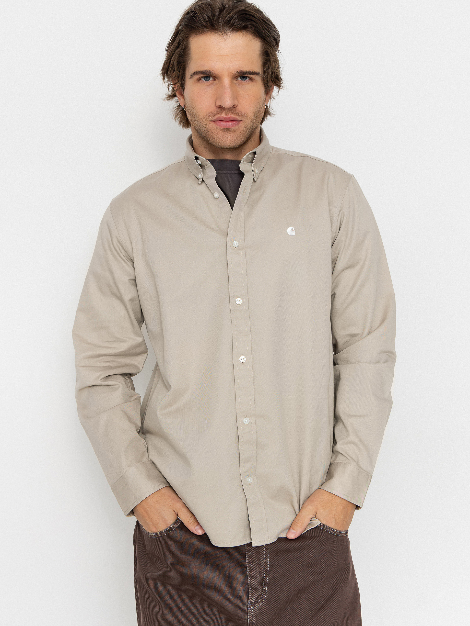 u0420u0438u0437u0430 Carhartt WIP Madison (fleur de sel/wax)