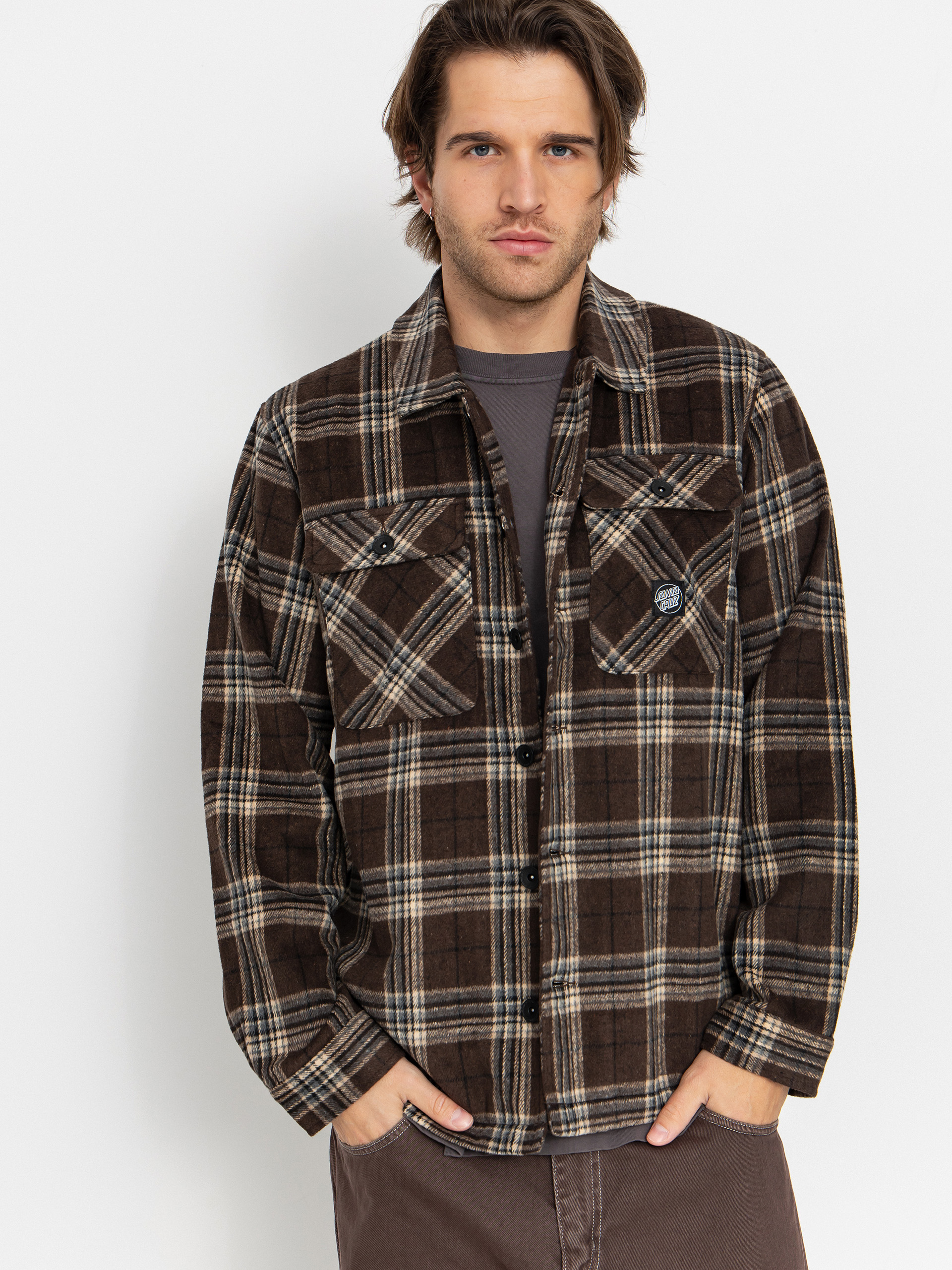 Риза Santa Cruz Lodge (chestnut check)