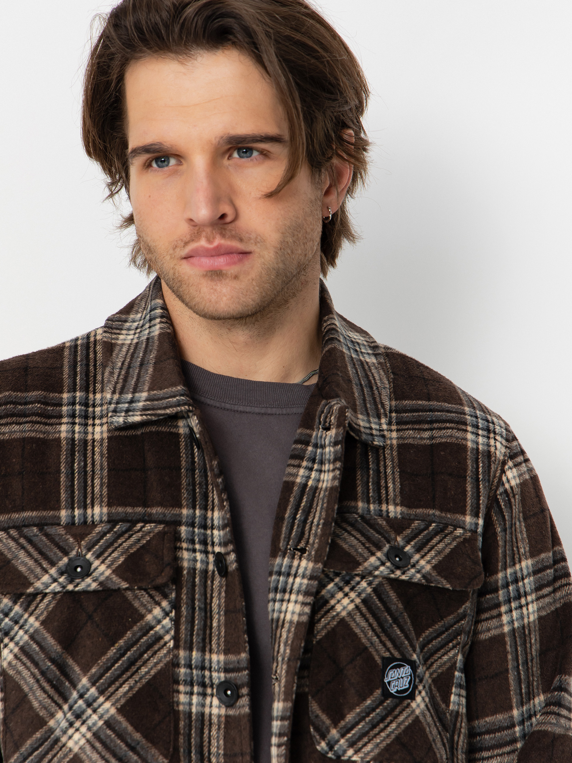 Риза Santa Cruz Lodge (chestnut check)