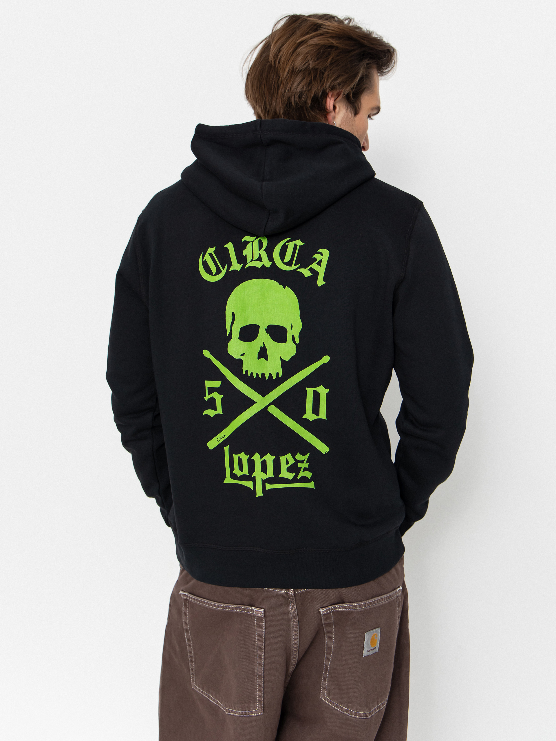 Суитшърт Circa Lopez 50 (black/green)