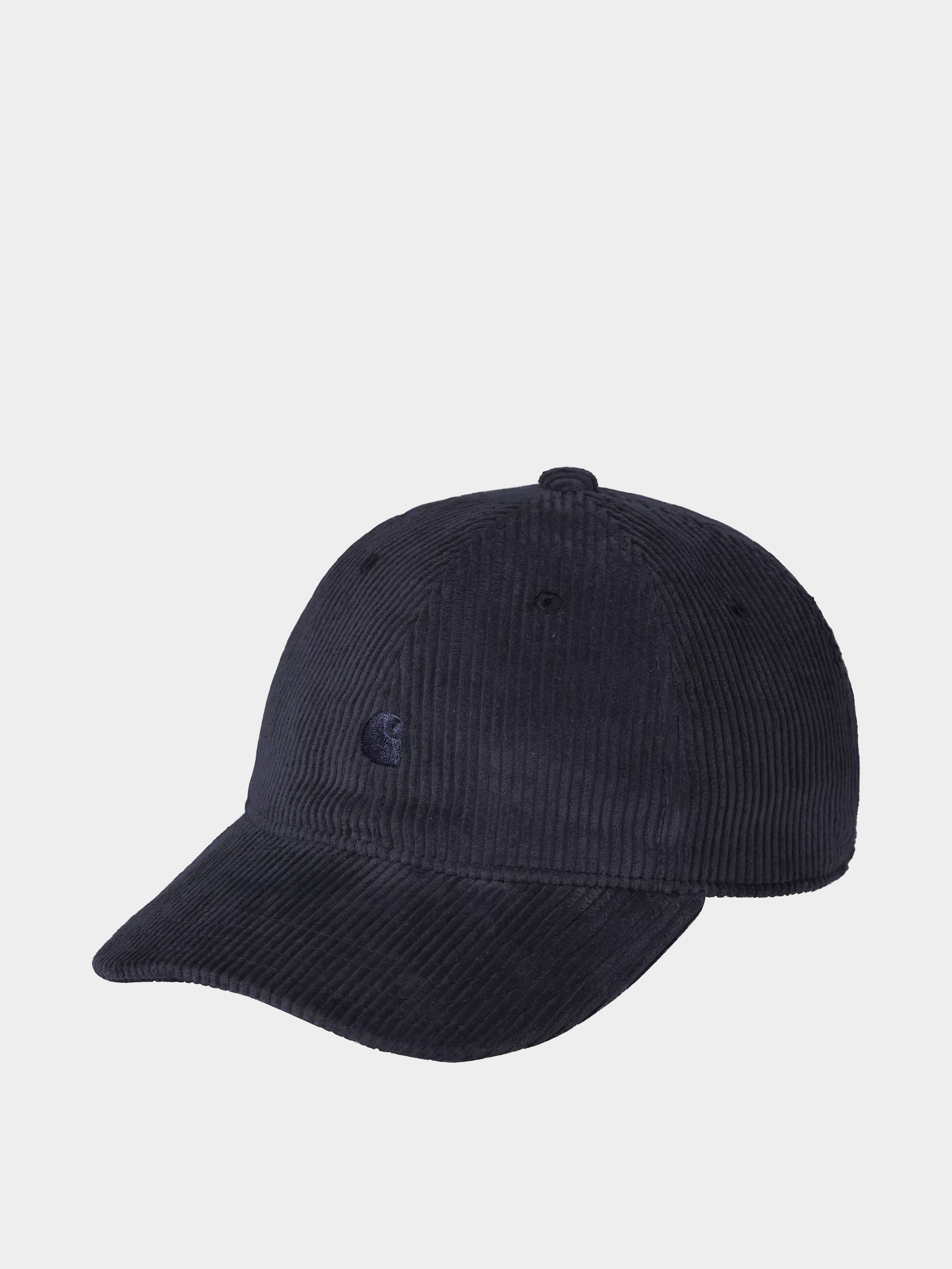 Шапка с козирка Carhartt WIP Harlem (dark navy/dark navy)