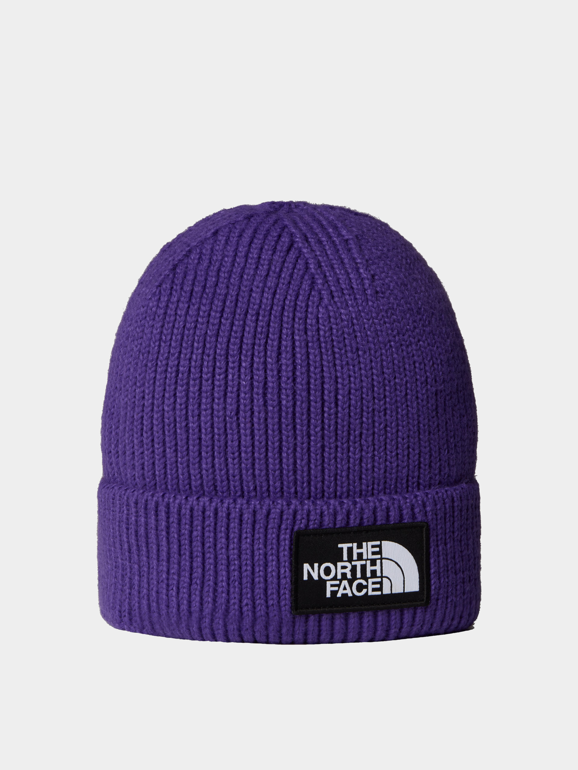 Шапка The North Face Tnf Logo Box Cuffed (peak purple)