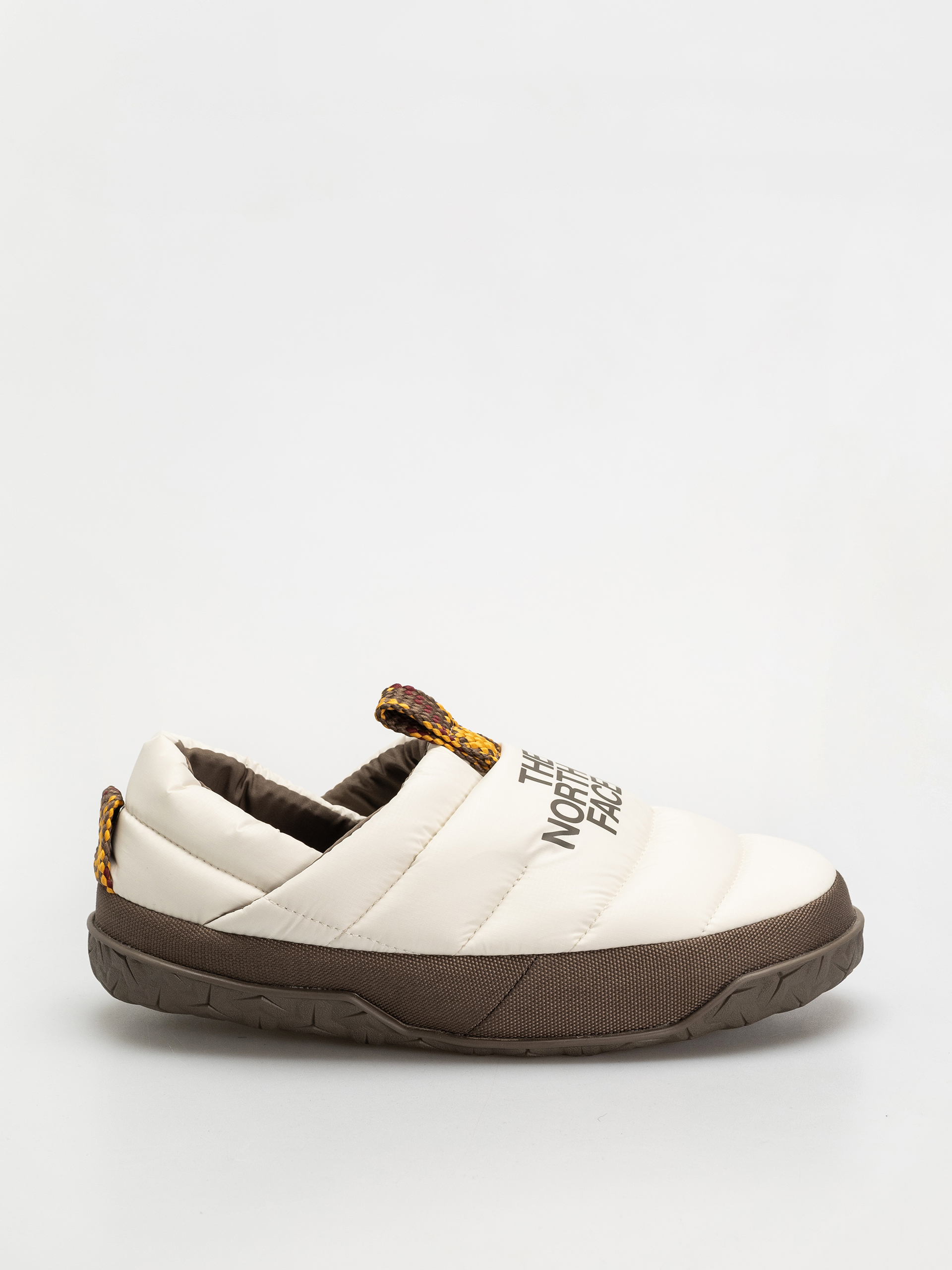 Обувки The North Face Nuptse Mule Wmn (white dune/mocha brown)