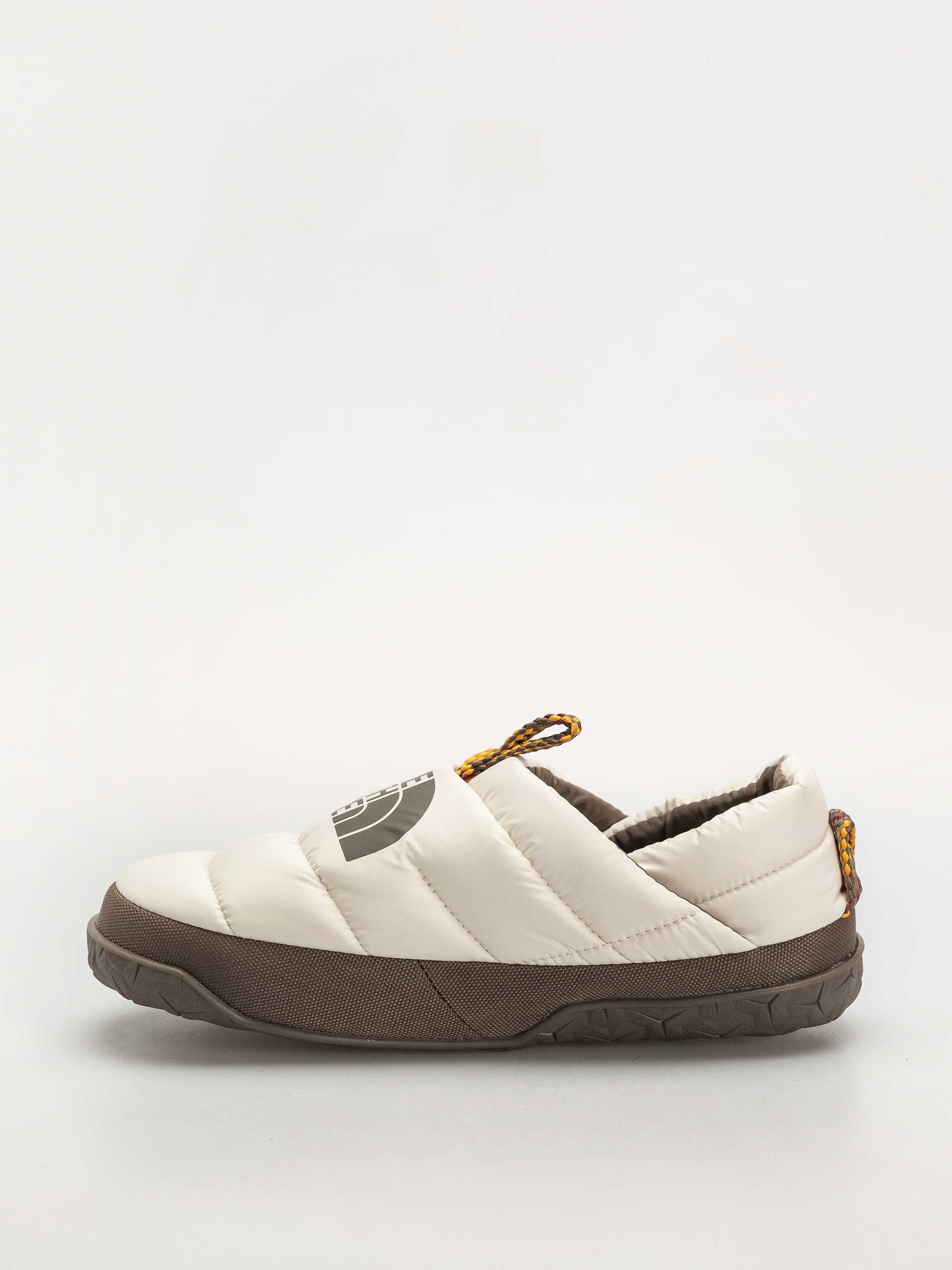 Обувки The North Face Nuptse Mule Wmn (white dune/mocha brown)