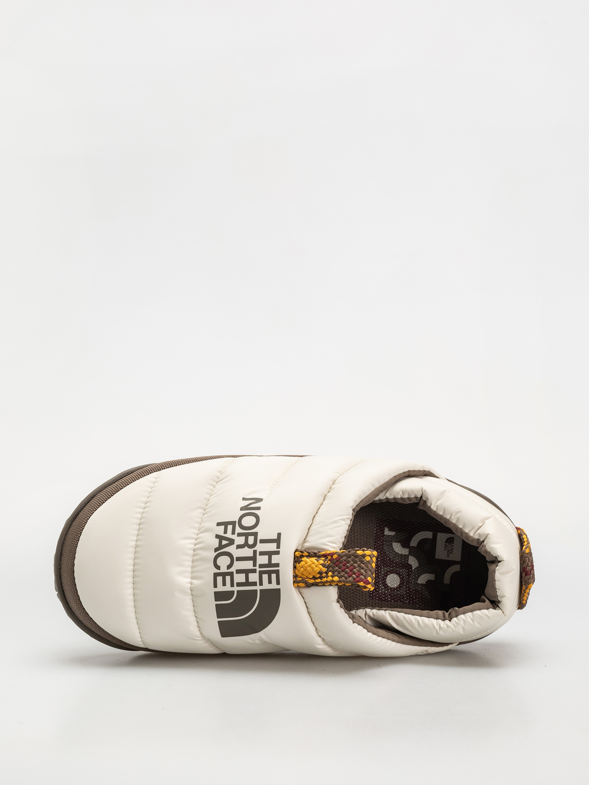 Обувки The North Face Nuptse Mule Wmn (white dune/mocha brown)