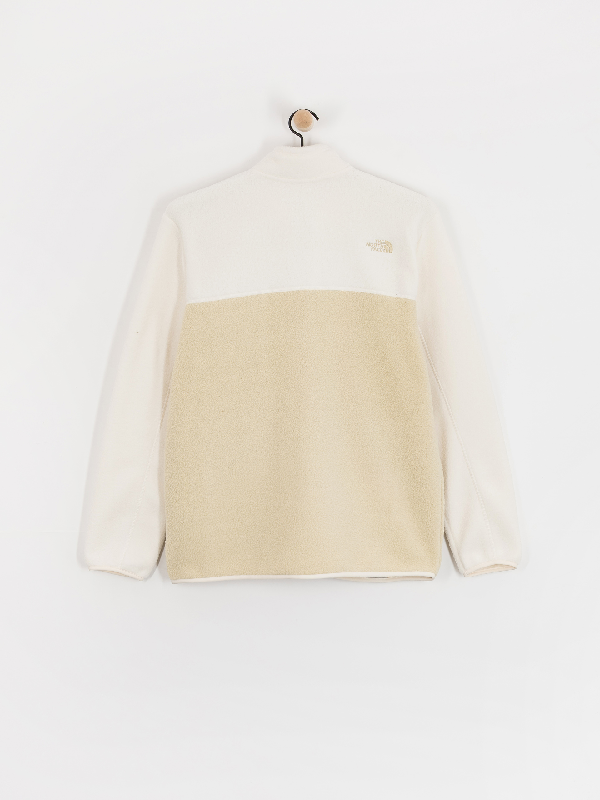 Мъжки Поларени суитшърт The North Face Yumiori (gravel/white dune/grave)