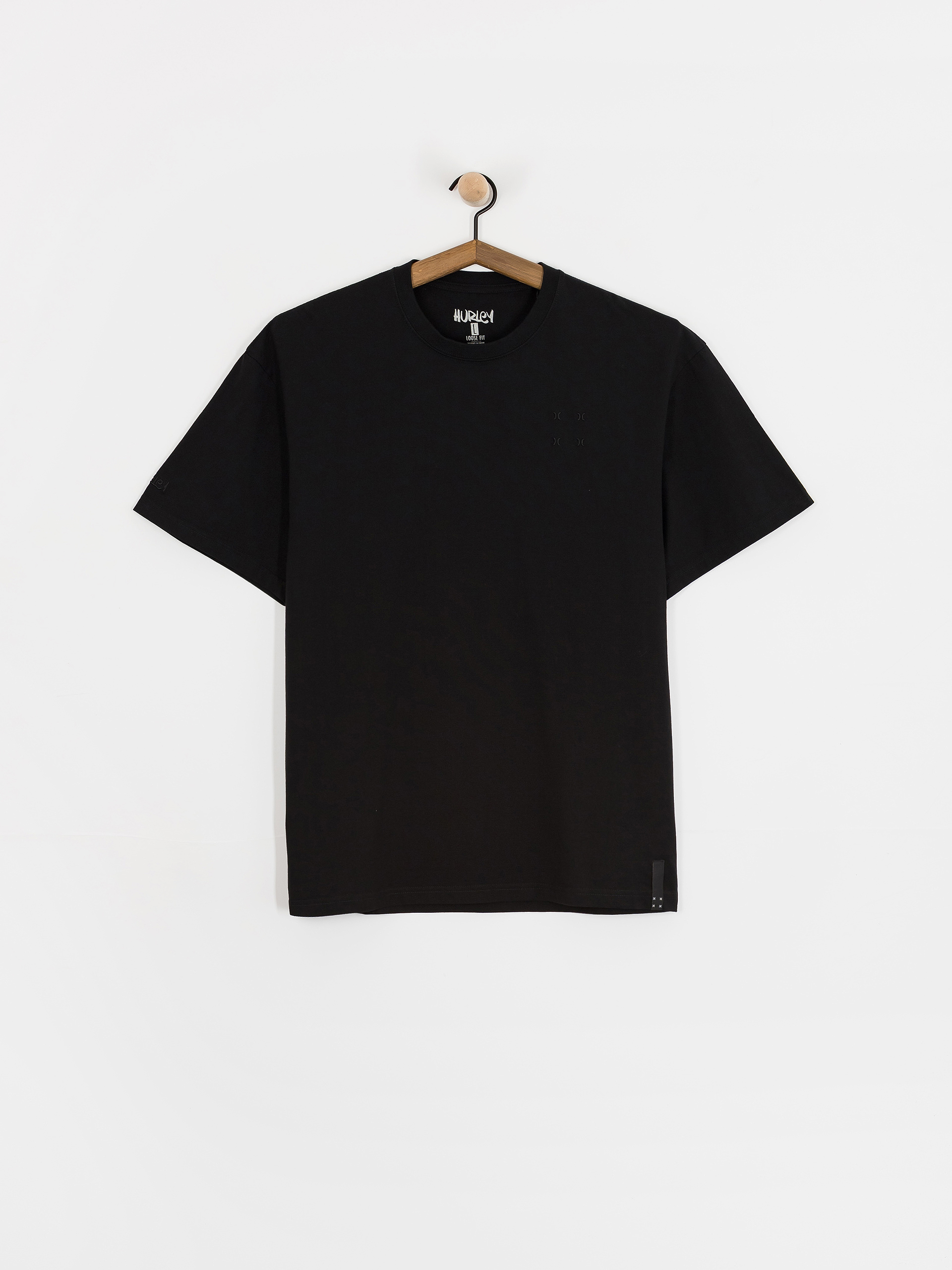 Тениска Hurley Bcnk8 Washed (black)