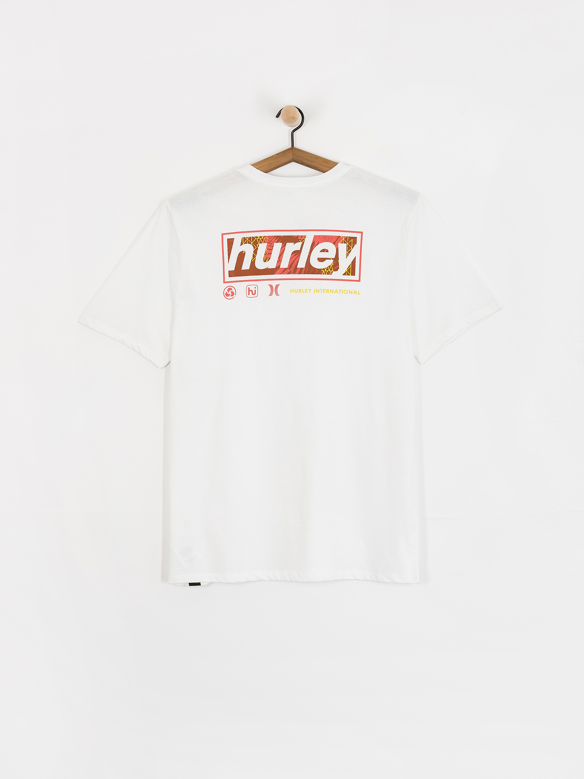 Тениска Hurley Throwback Fill (white)