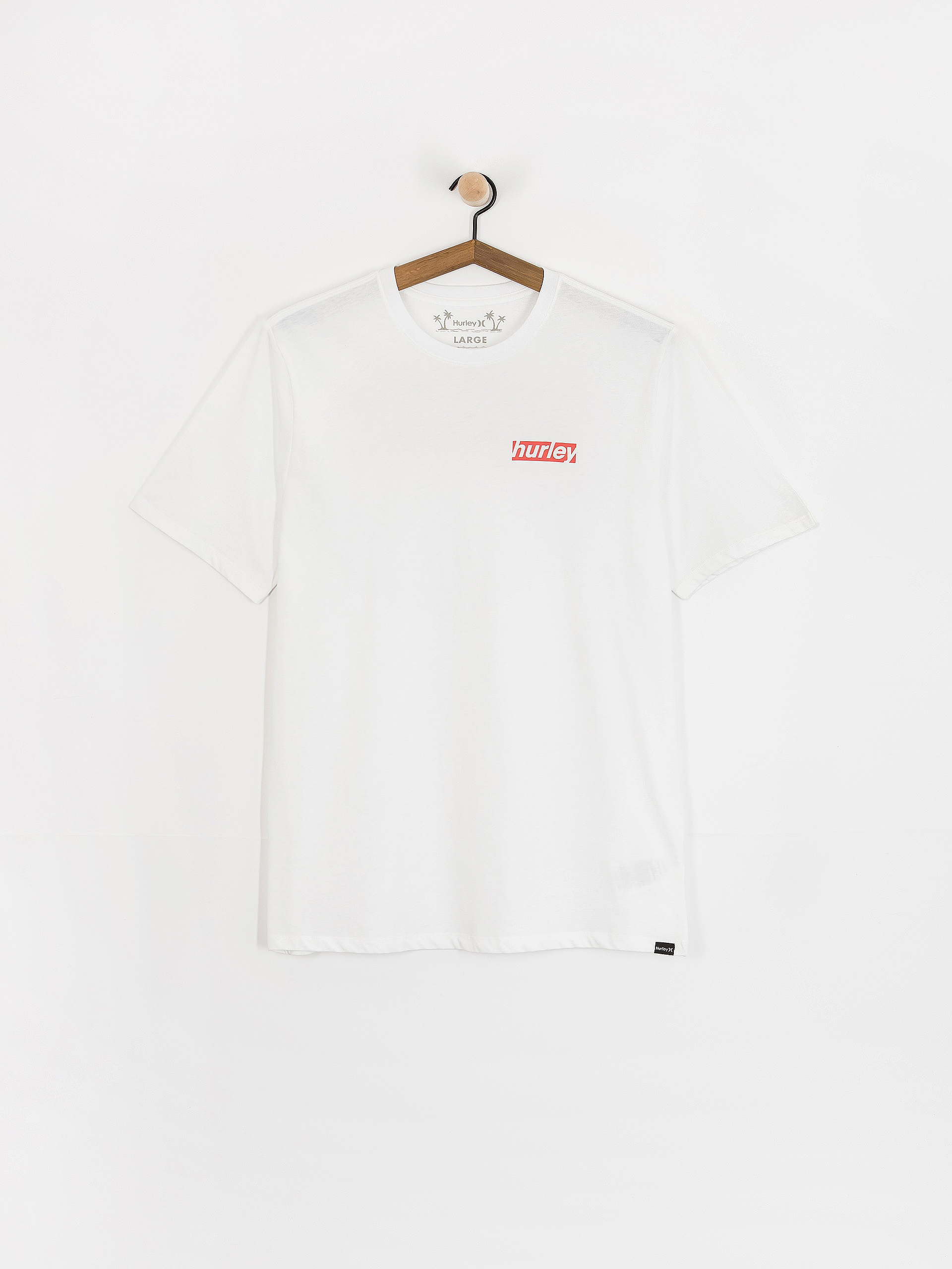 Тениска Hurley Throwback Fill (white)