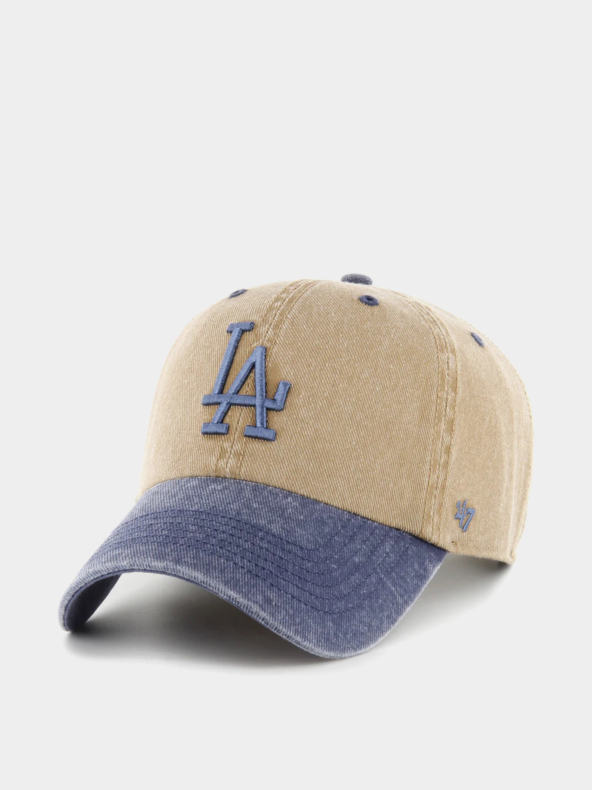 Шапка с козирка 47 Brand MLB LA Dodgers Eldin (khaki)