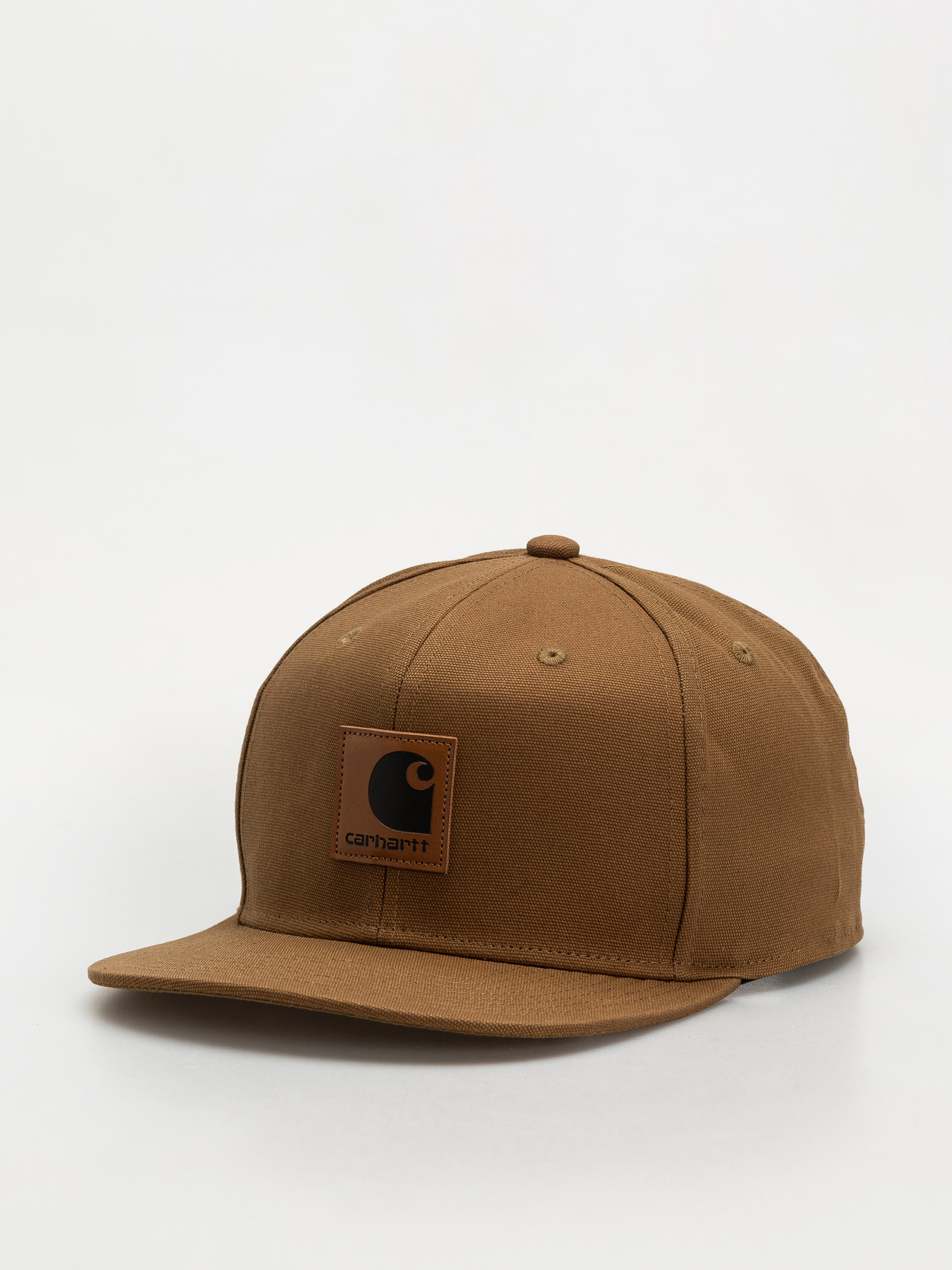 Carhartt WIP u0428u0430u043fu043au0430 u0441 u043au043eu0437u0438u0440u043au0430 Logo (hamilton brown)