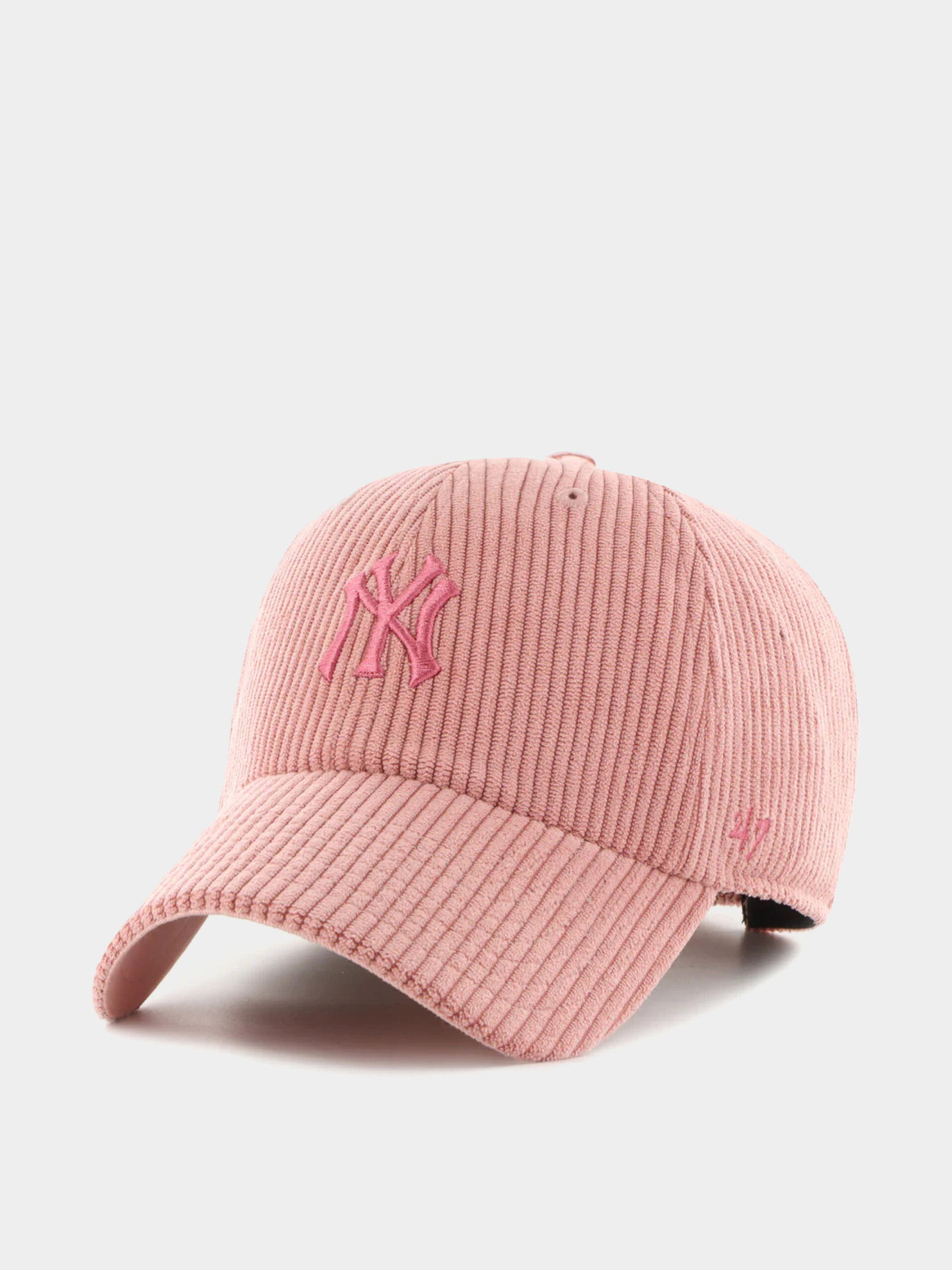 Шапка с козирка 47 Brand MLB New York Yankees Mellow (rose quartz)
