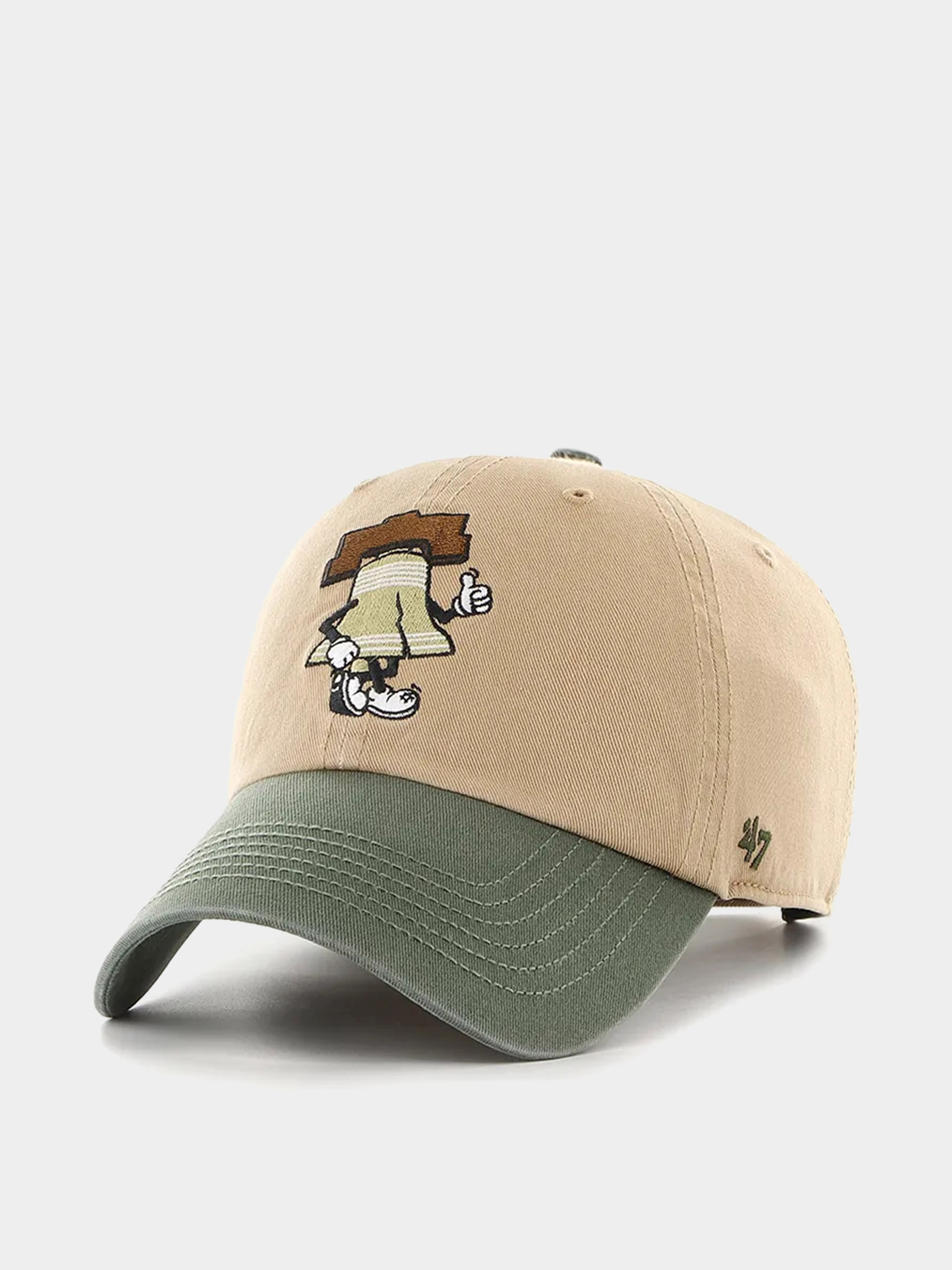 Шапка с козирка 47 Brand MLB Philadelphia Phillies Cartoon Icon (khaki)