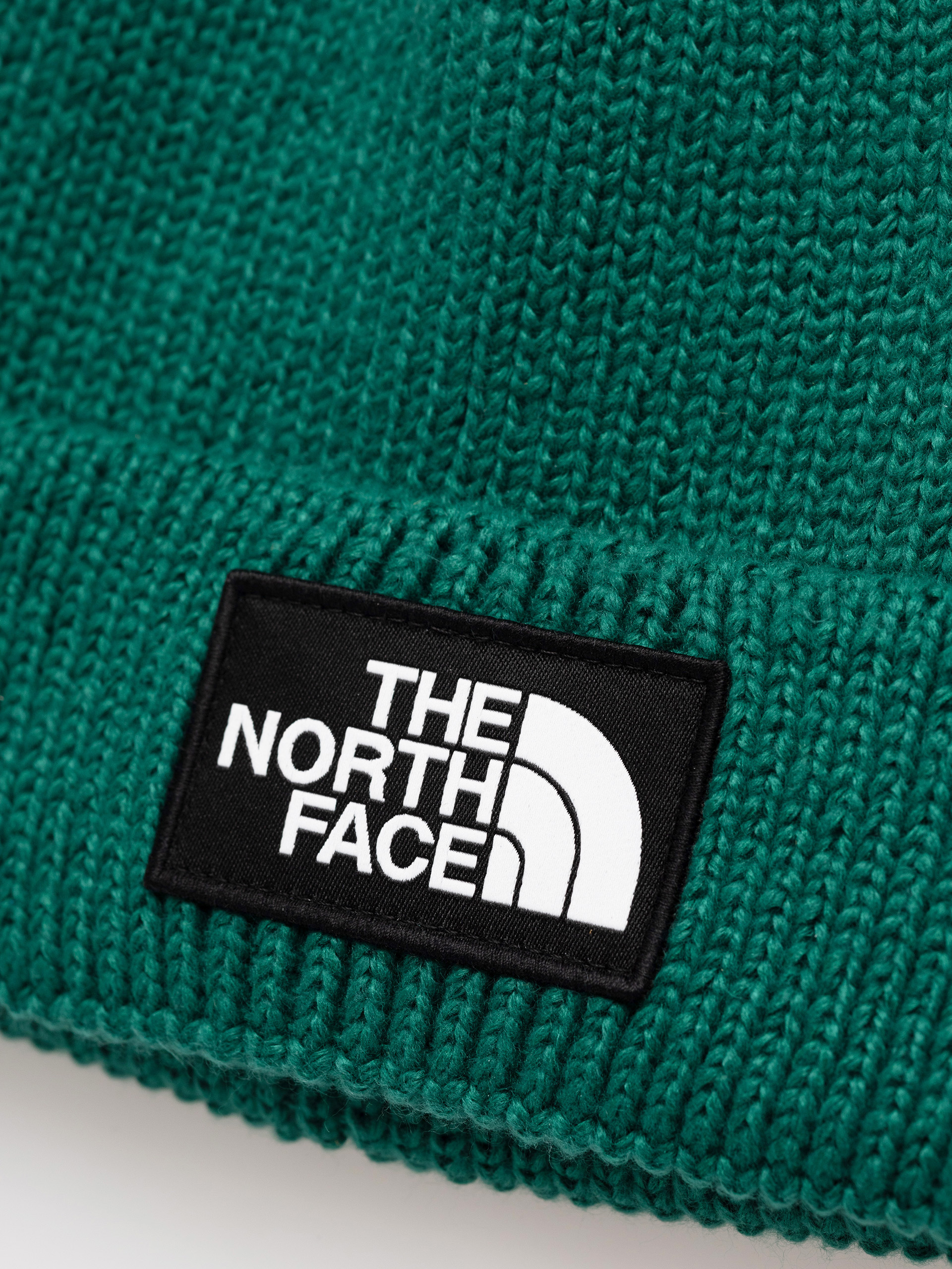 Шапка The North Face Tnf Logo Box Cuffed (evergreen)