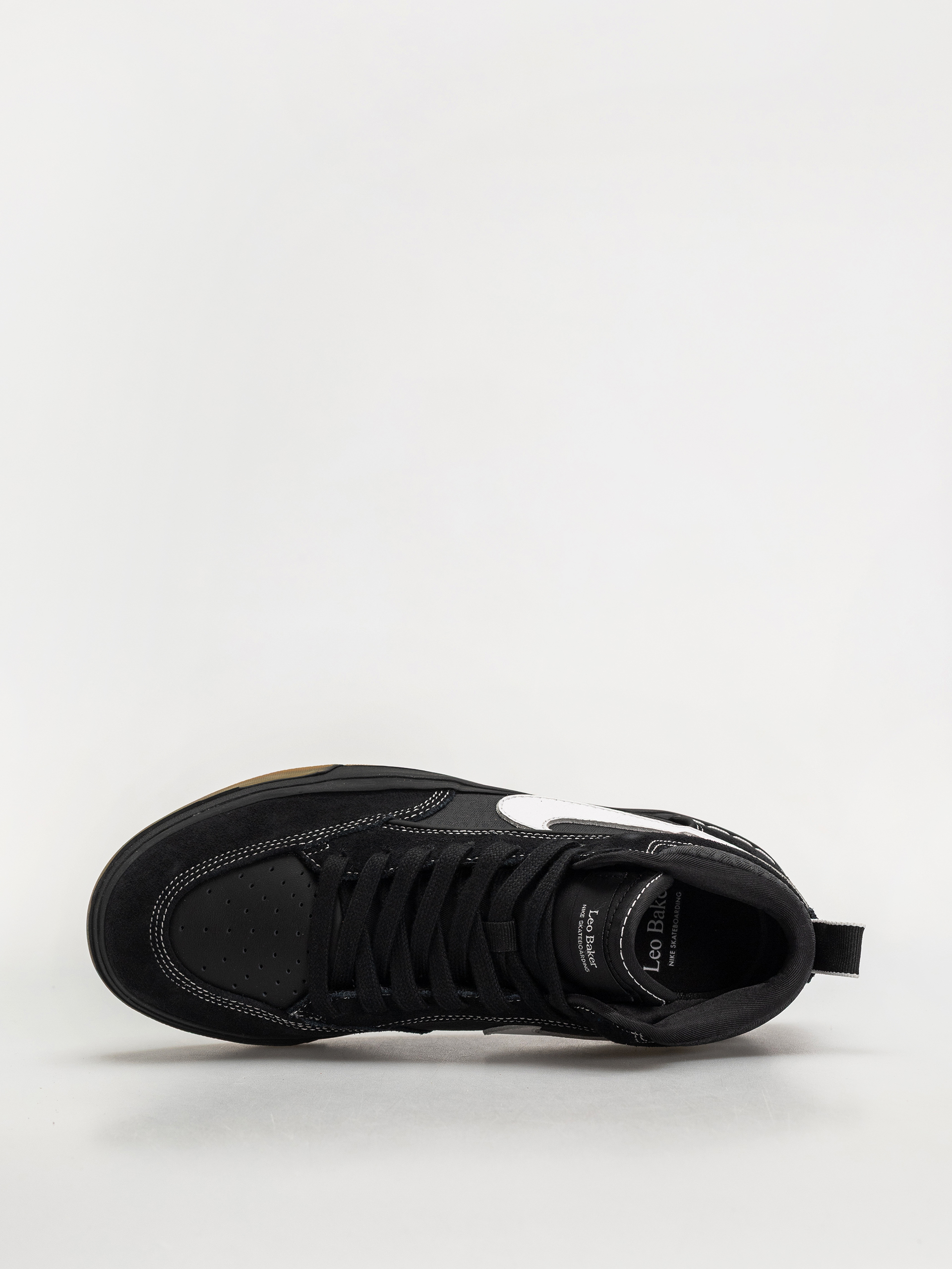 Обувки Nike SB React Leo (black/white black gum light brown)