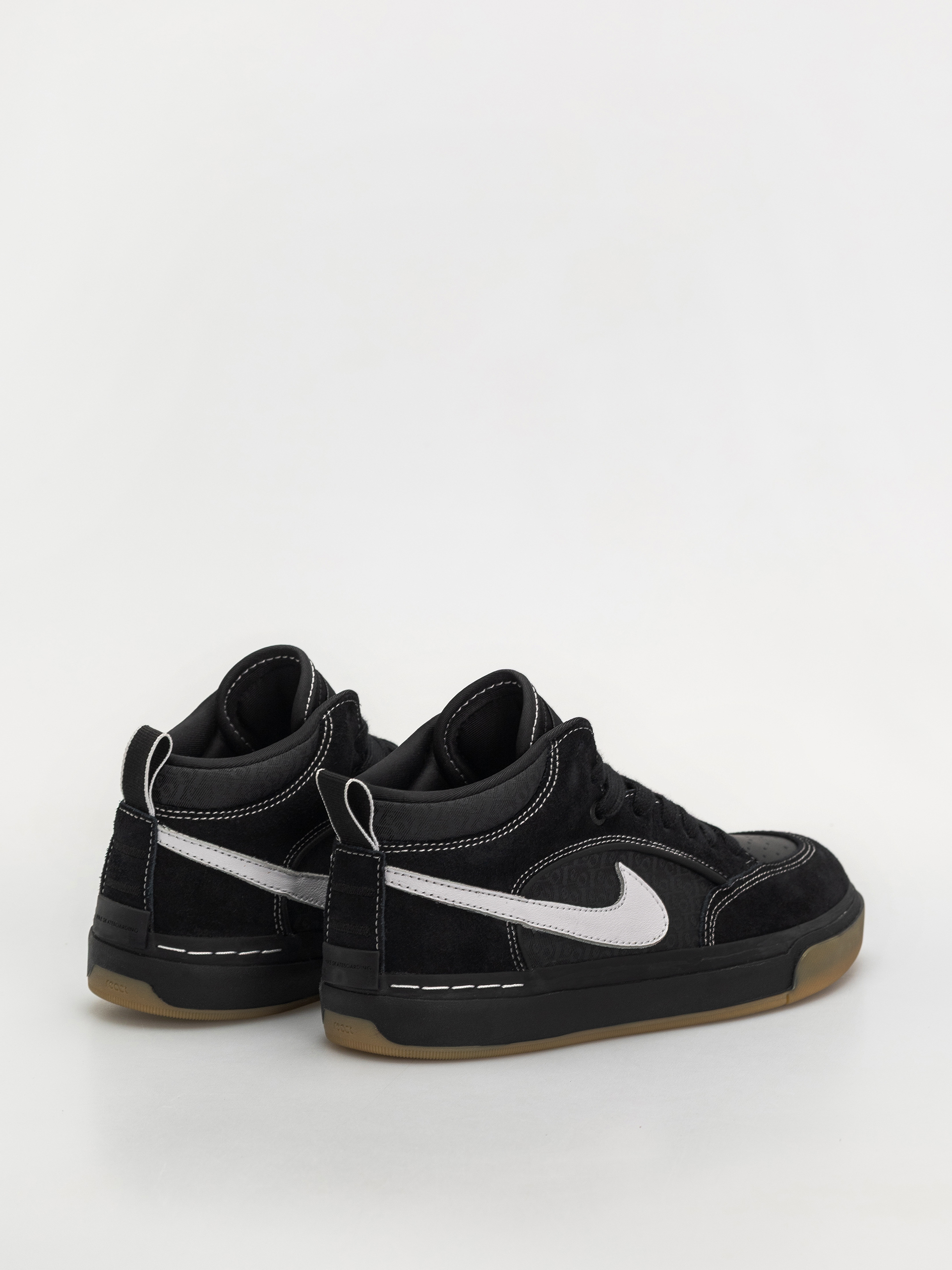 Обувки Nike SB React Leo (black/white black gum light brown)