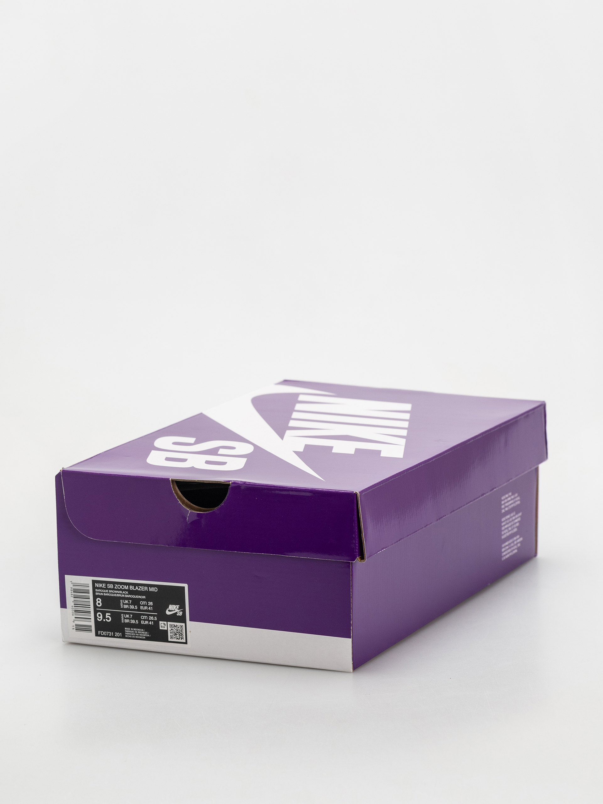 Обувки Nike SB Zoom Blazer Mid (baroque brown/black baroque brown)