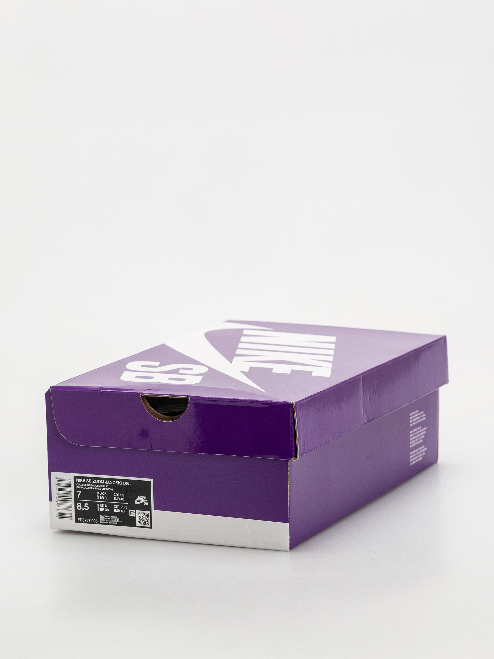 Обувки Nike SB Zoom Janoski OG+ (college grey/cosmic clay summit white)