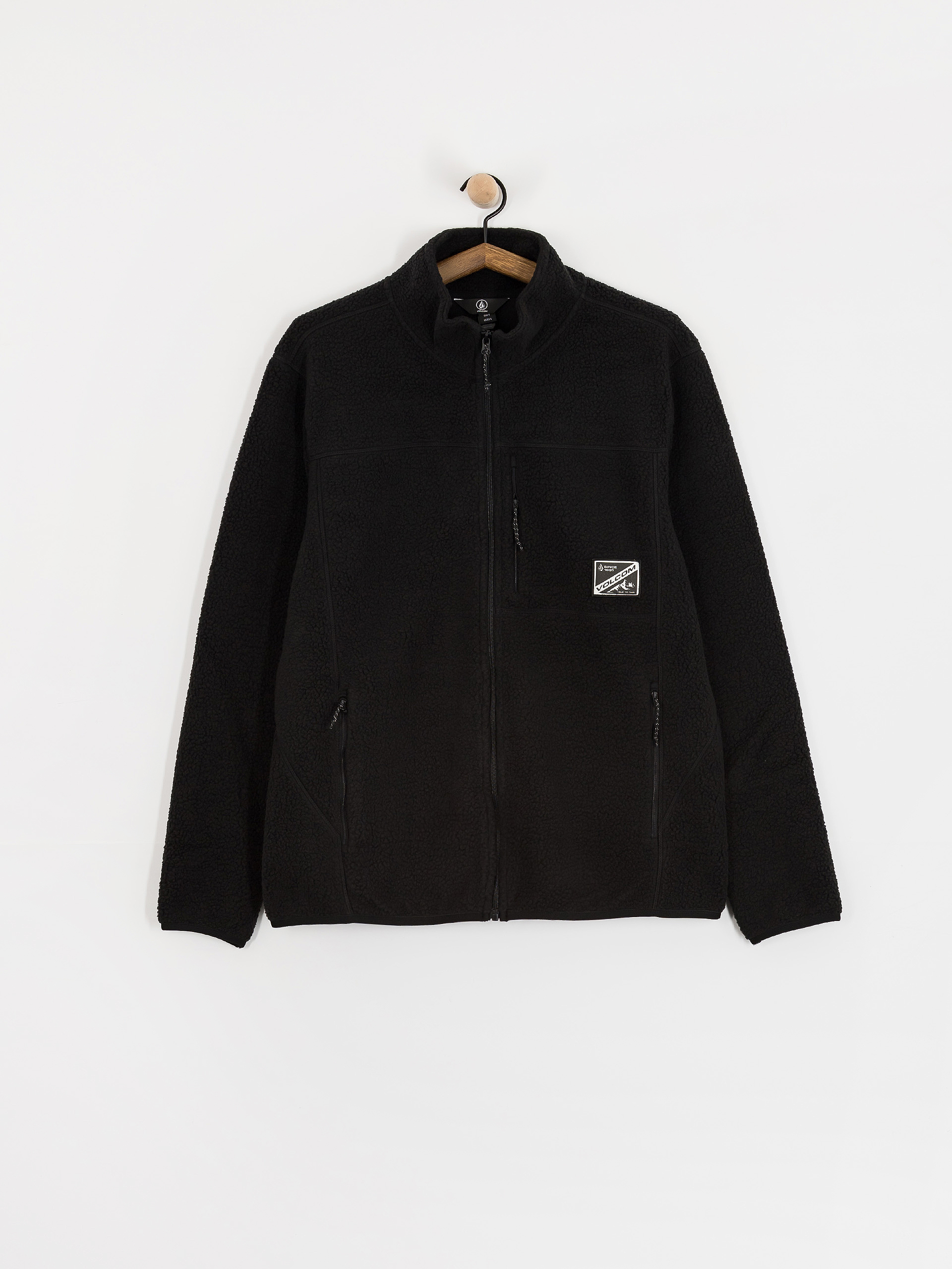Поларени суитшърт Volcom Nelson Sherpa (black)