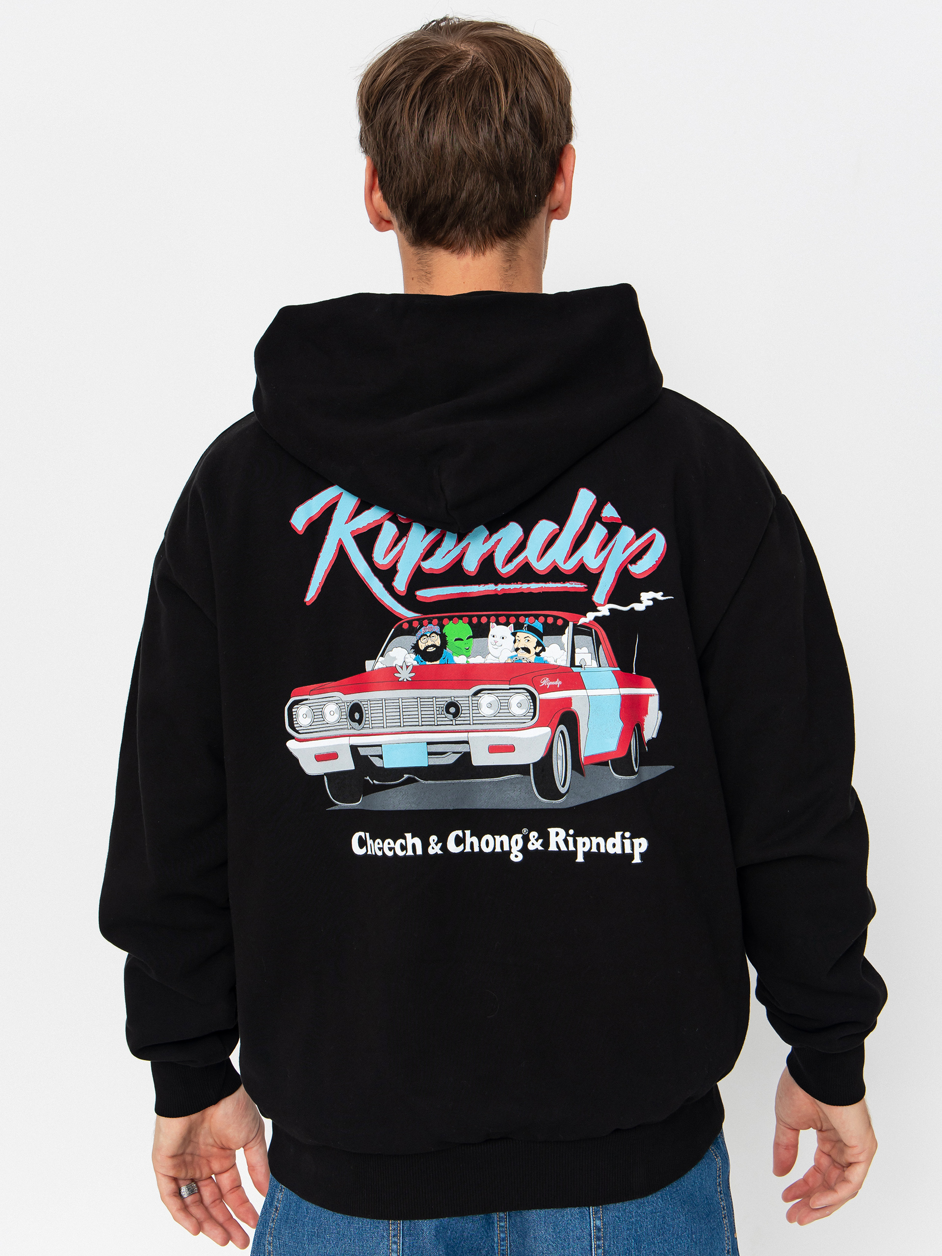 Суитшърт с качулка RipNDip Riders HD