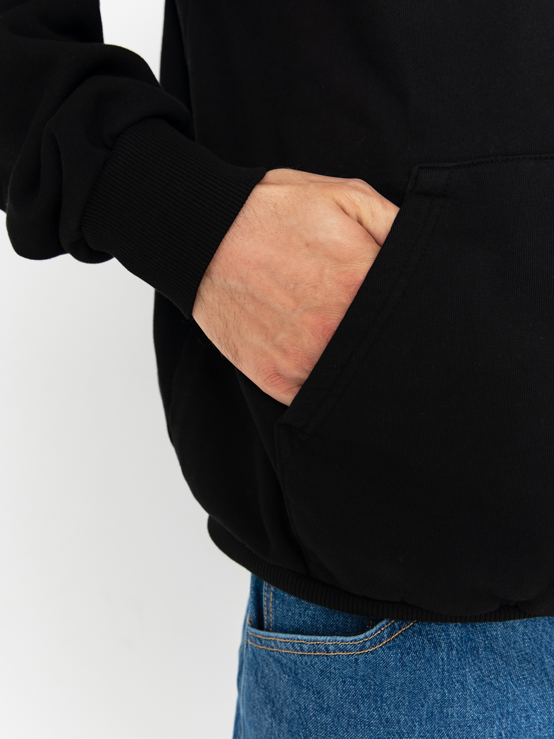 Суитшърт с качулка RipNDip Riders HD (black)