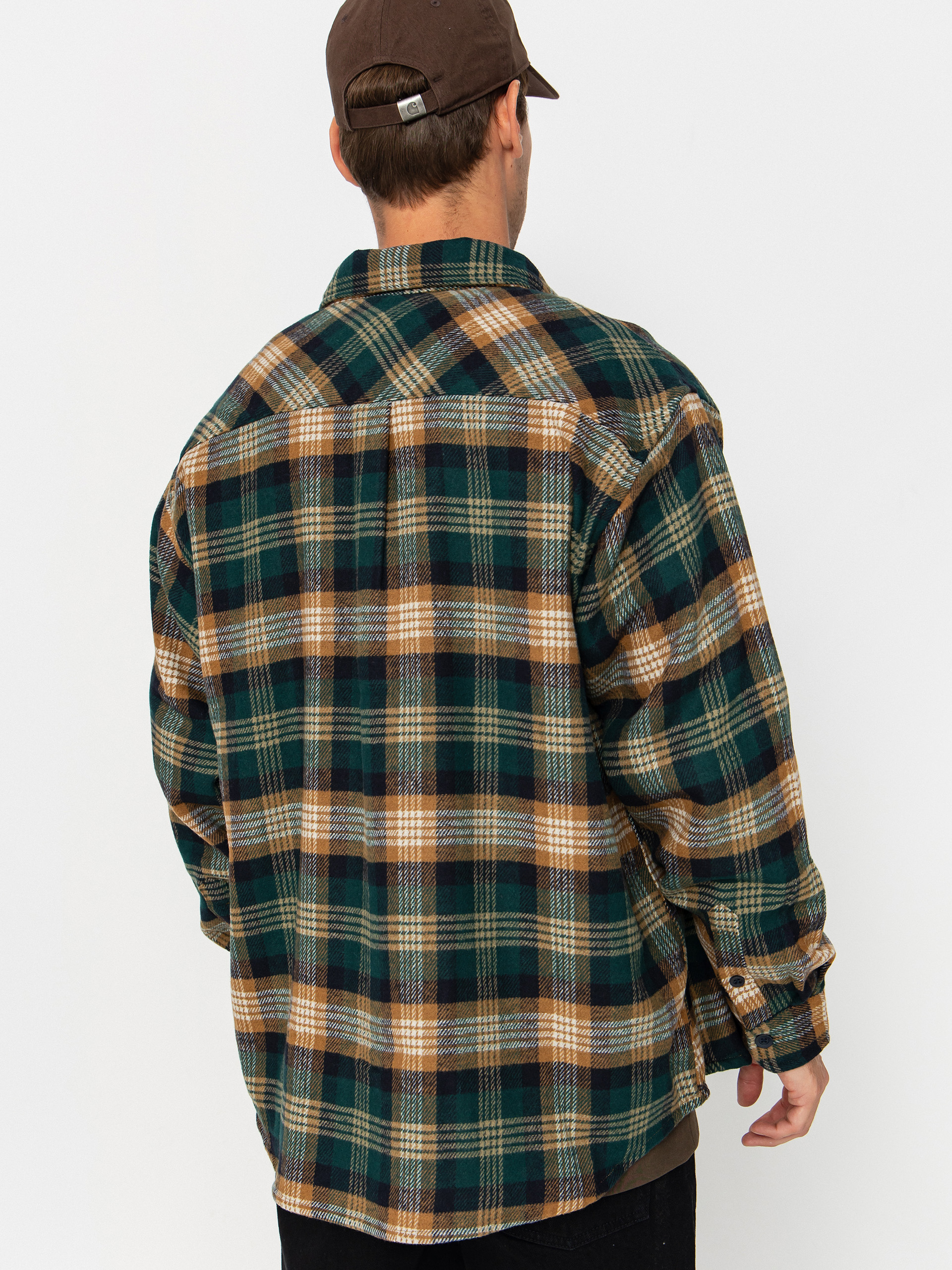Риза Carhartt WIP Dern (dern check/hamilton brown)