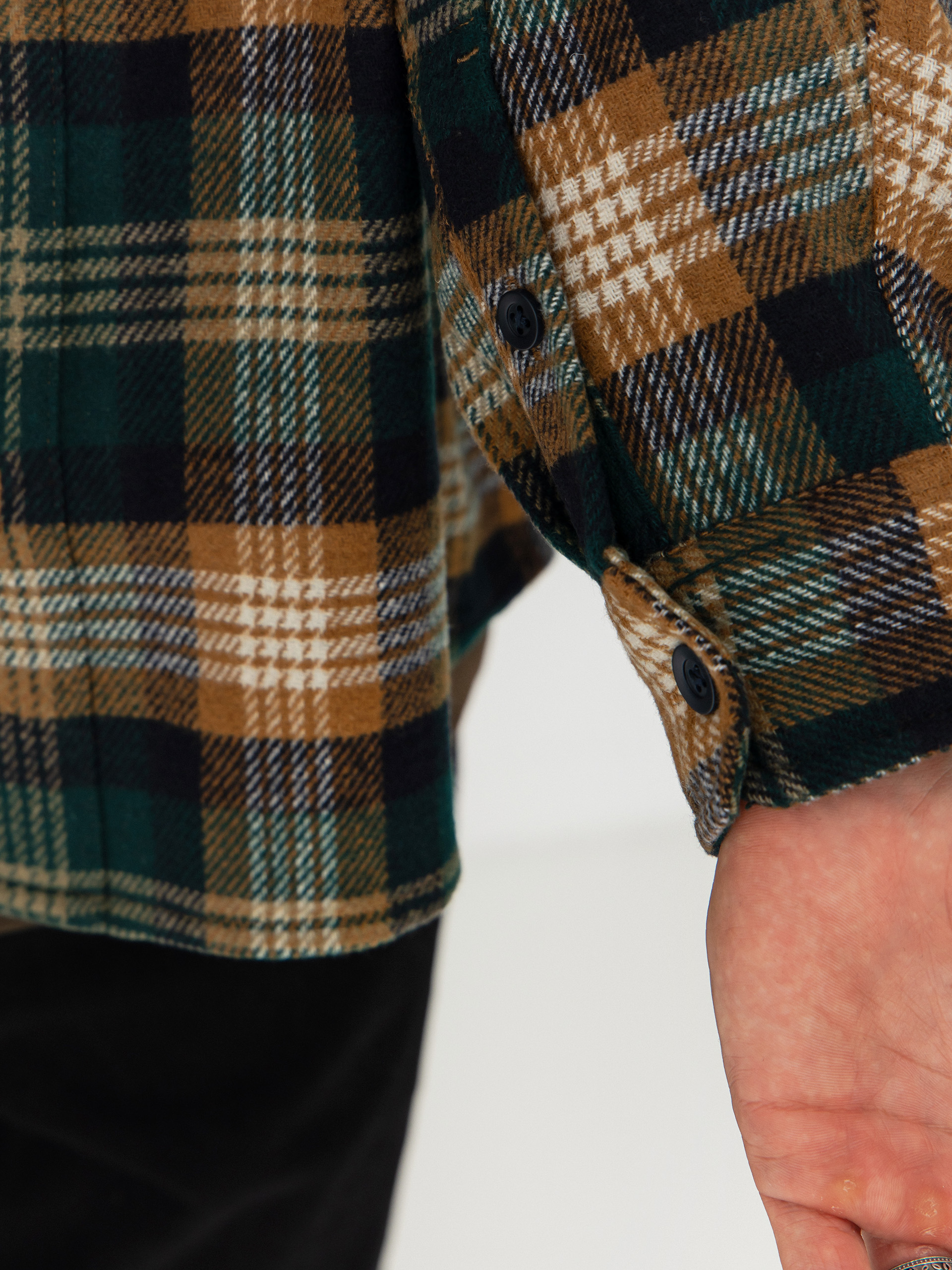 Риза Carhartt WIP Dern (dern check/hamilton brown)