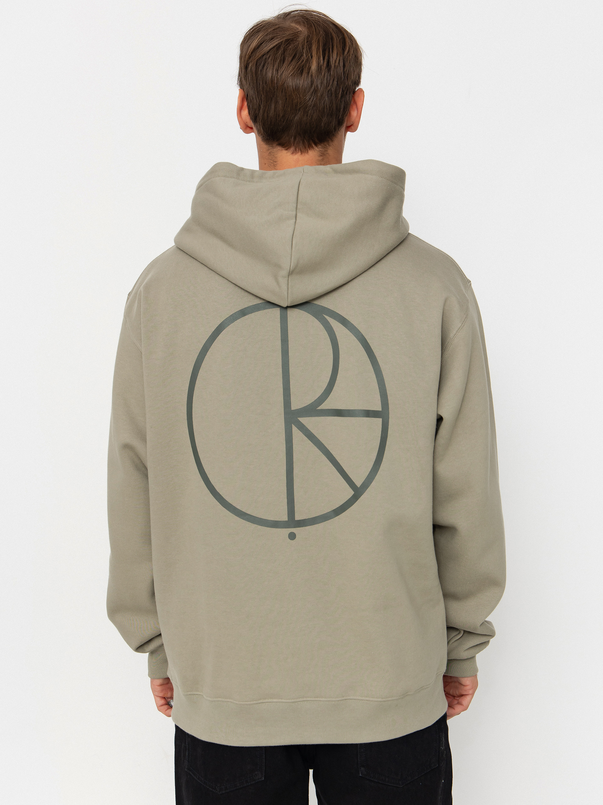 Суитшърт с качулка Polar Skate Dave Stroke Logo HD