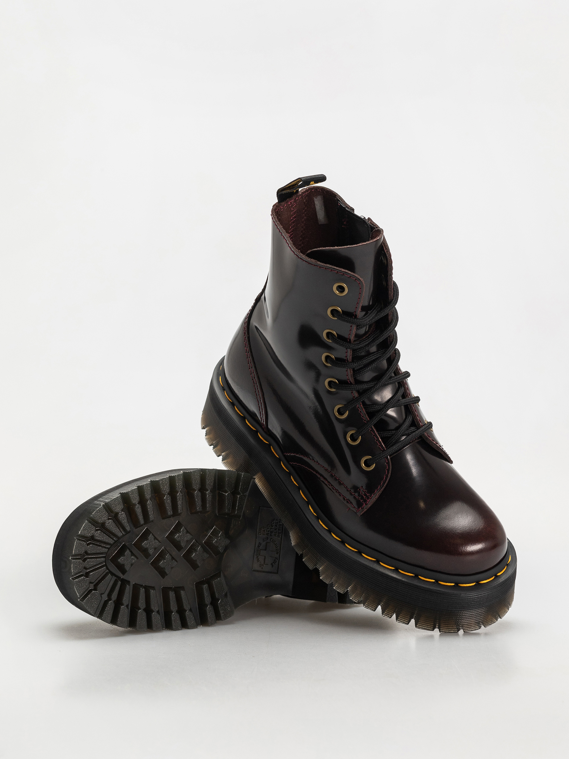 Обувки Dr. Martens Jadon (cherry red arcadia)