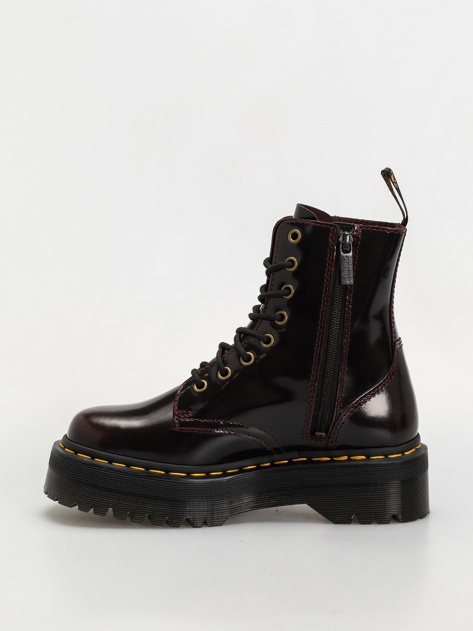 Обувки Dr. Martens Jadon (cherry red arcadia)